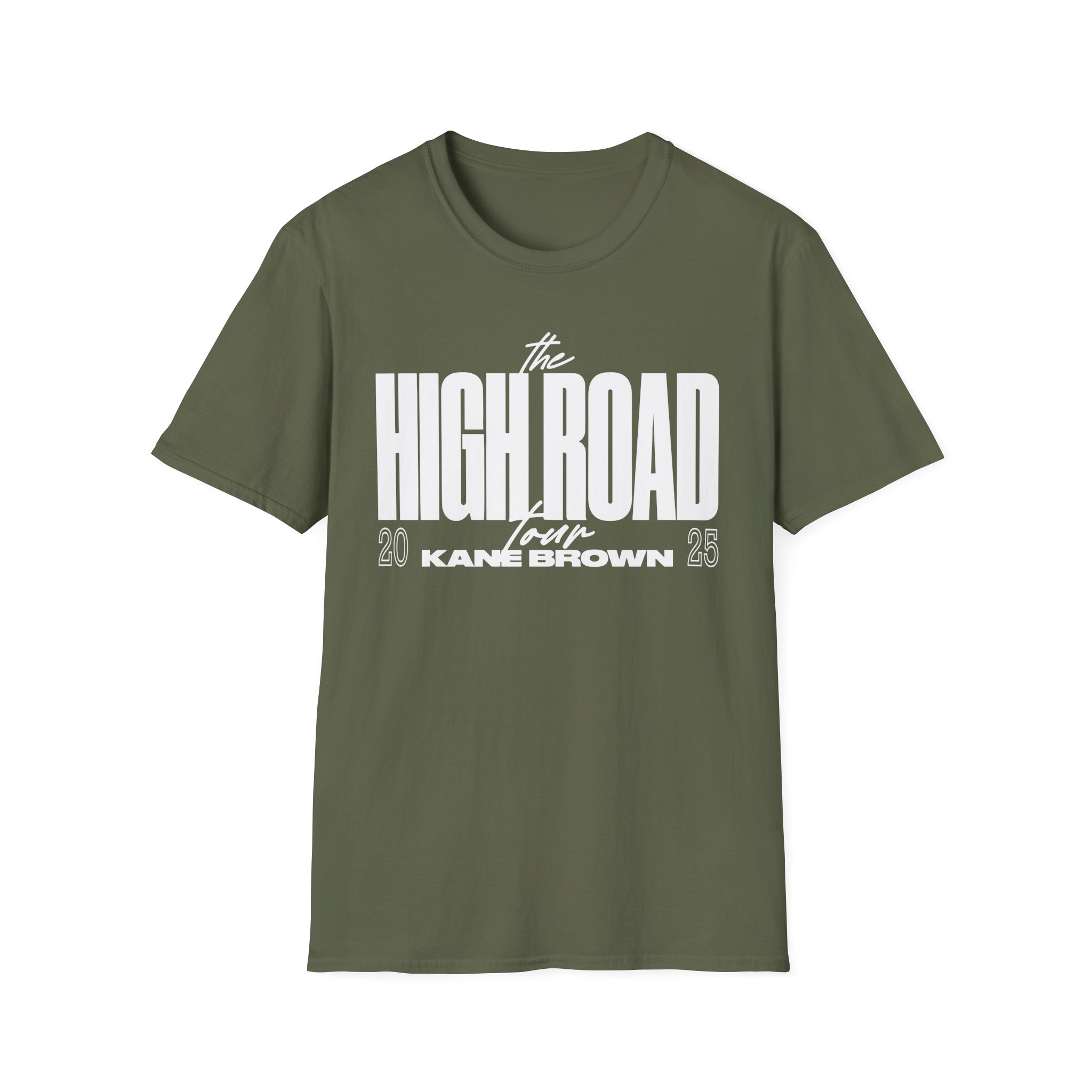 KB The High Road Text Unisex Softstyle T-Shirt