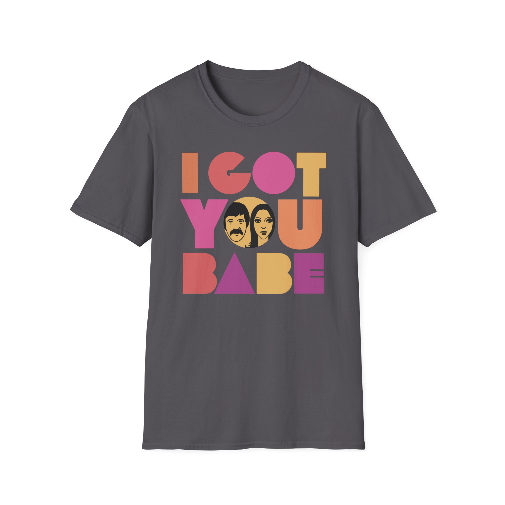 Sonny & Cher I Got You Babe Unisex Softstyle T-Shirt