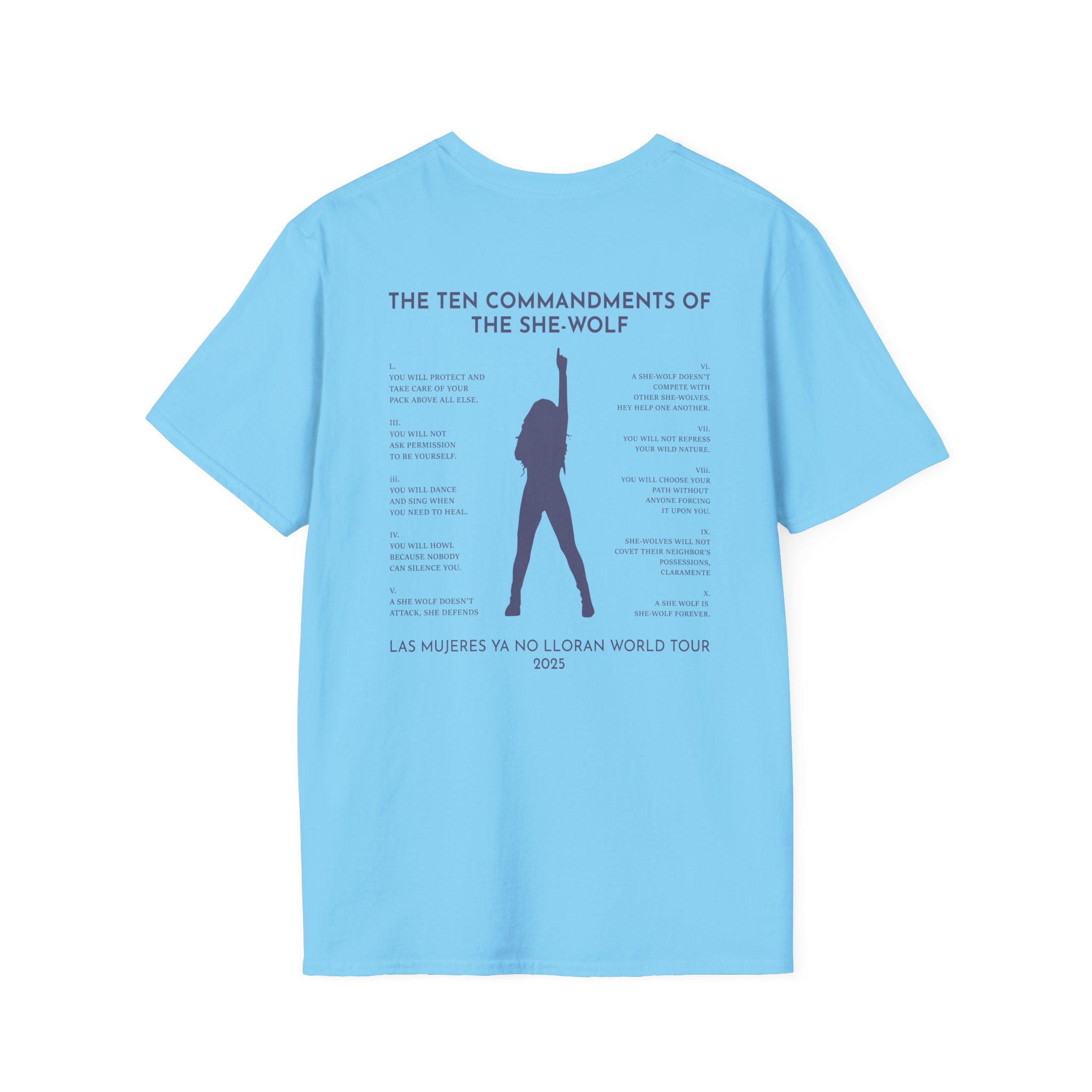 Shakira Commandments Unisex Softstyle T-Shirt