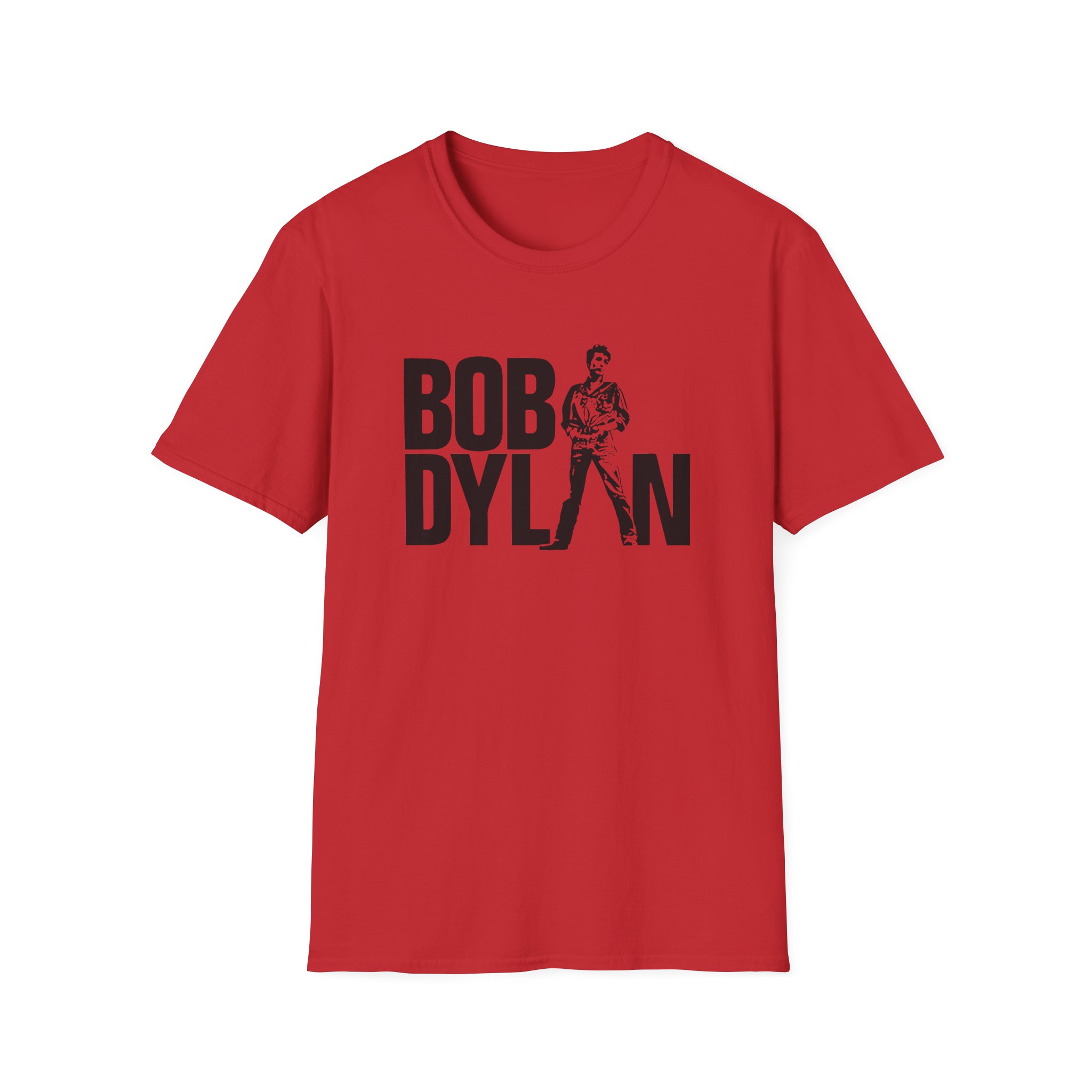 Bob Dylan Standing Bob Unisex Softstyle T-Shirt