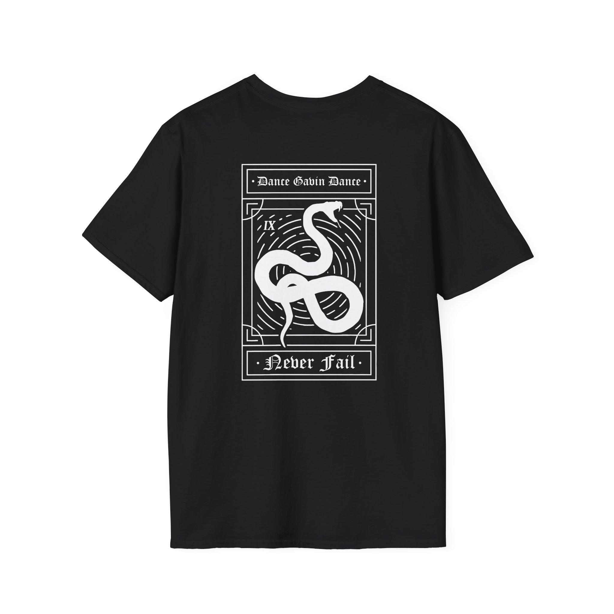 Dance Gavin Dance Snake Tarot Unisex Softstyle T-Shirt