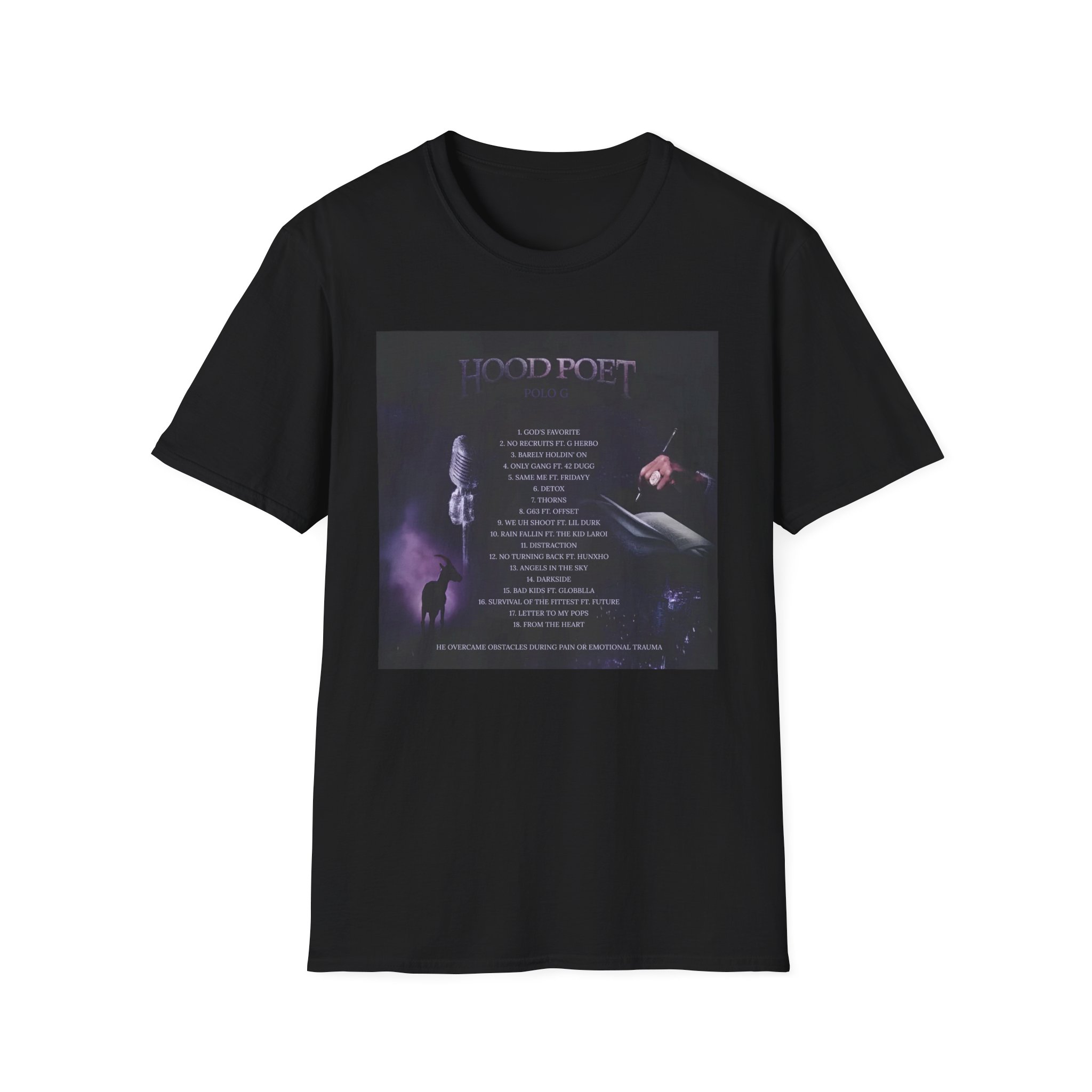Polo G Hood Poet Unisex Softstyle T-Shirt