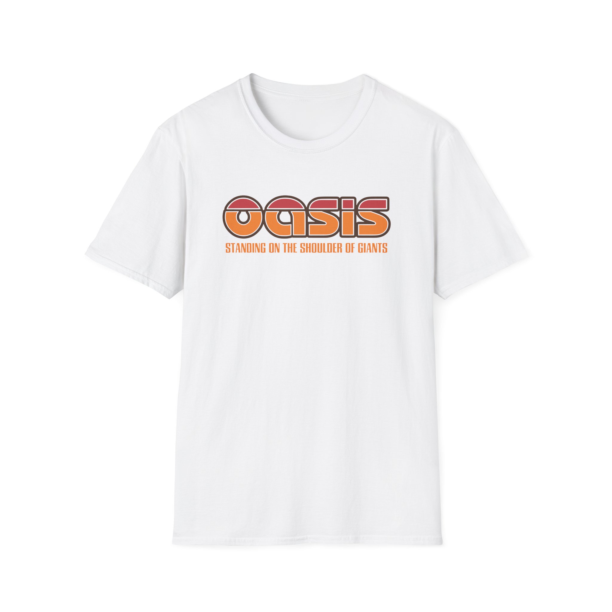 Oasis Standing On The Shoulder Of Giants Unisex Softstyle T-Shirt