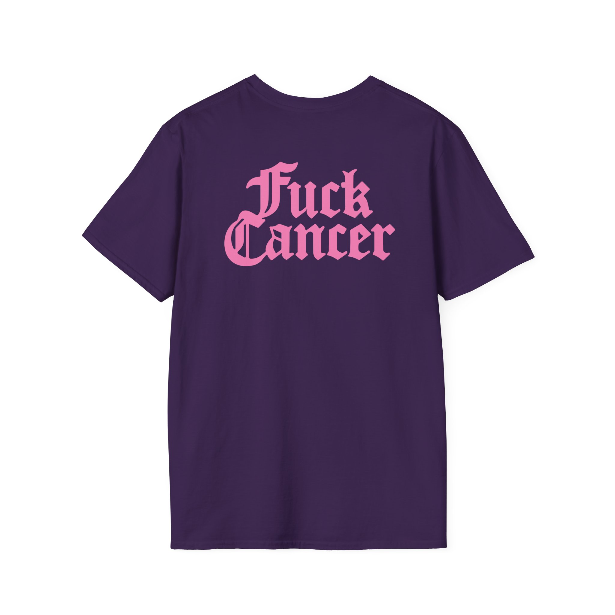 Guns N Roses Fuck Breast Cancer Unisex Softstyle T-Shirt