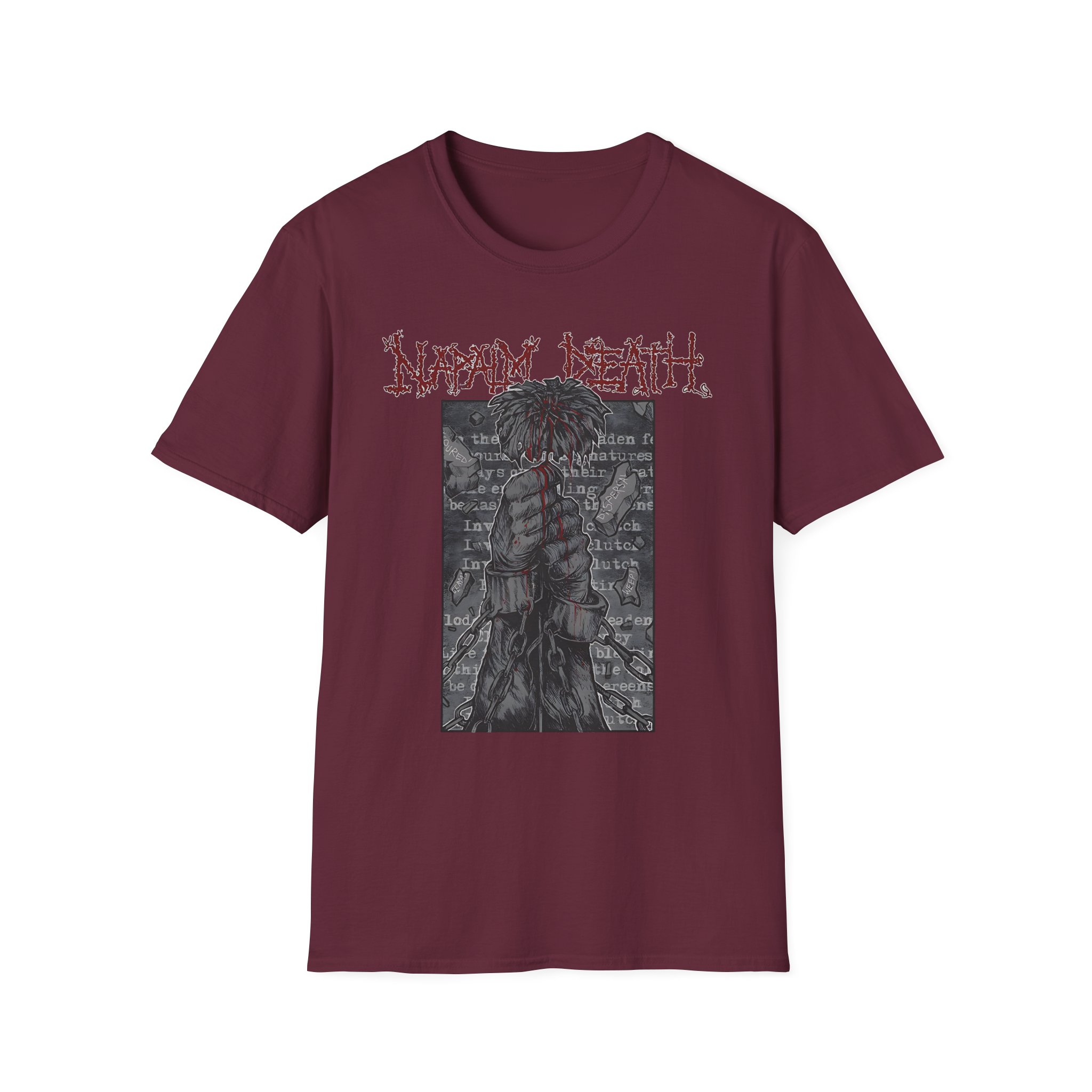 Napalm Death Invigorating Clutch Unisex Softstyle T-Shirt