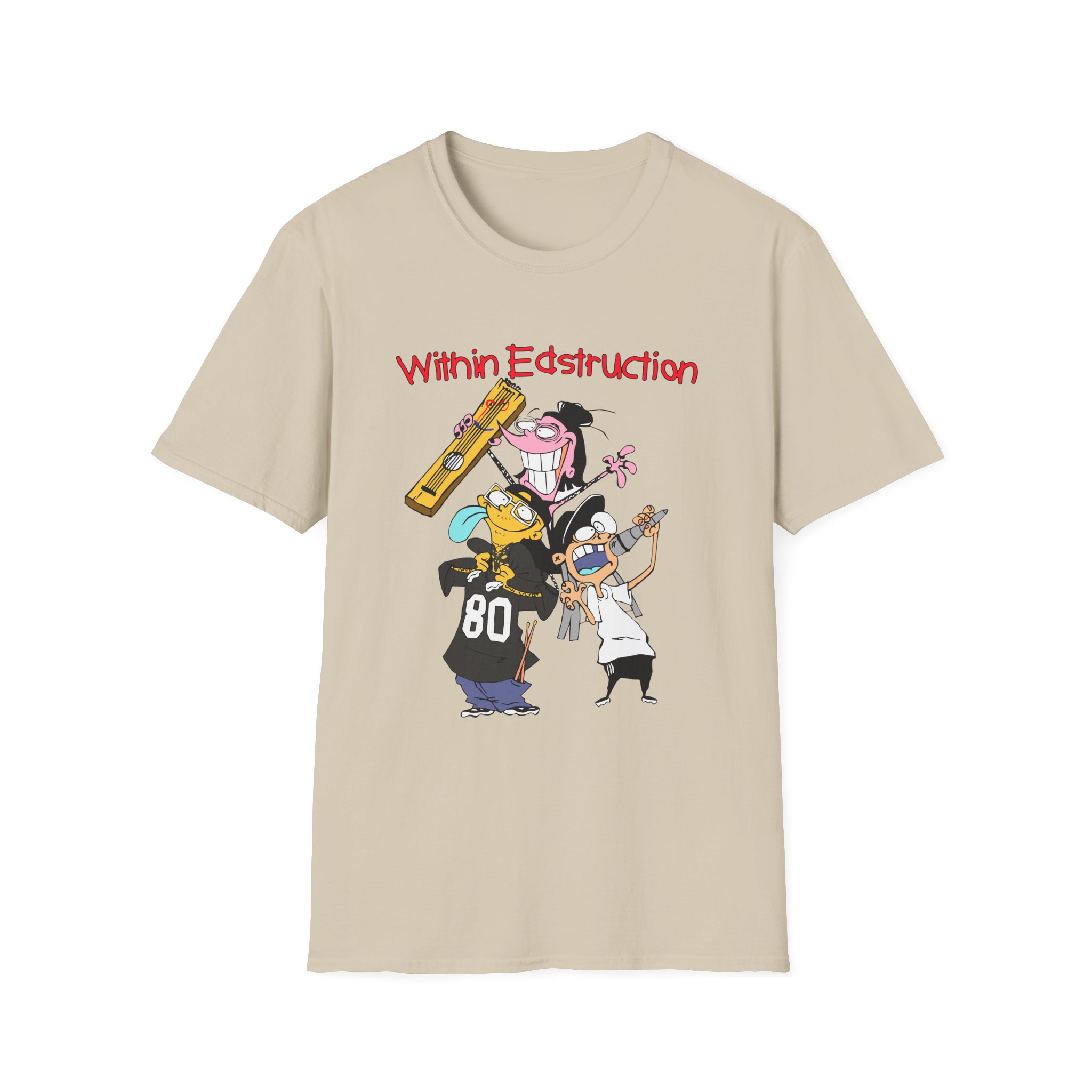 Within Destruction Within Edstruction unisex softstyle t-shirt