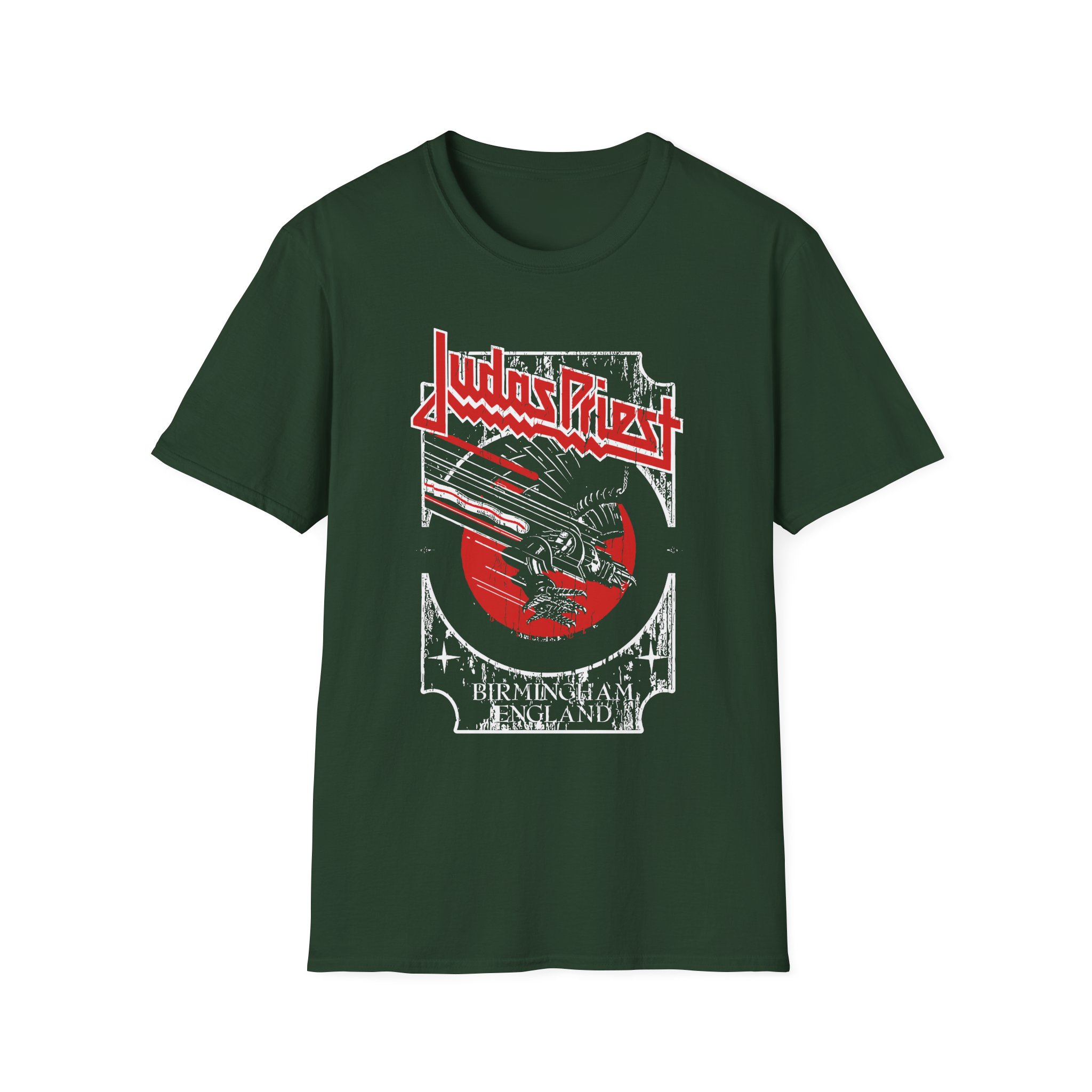 Judas Priest Screaming for Vengeance Birmingham Unisex Softstyle T-Shirt