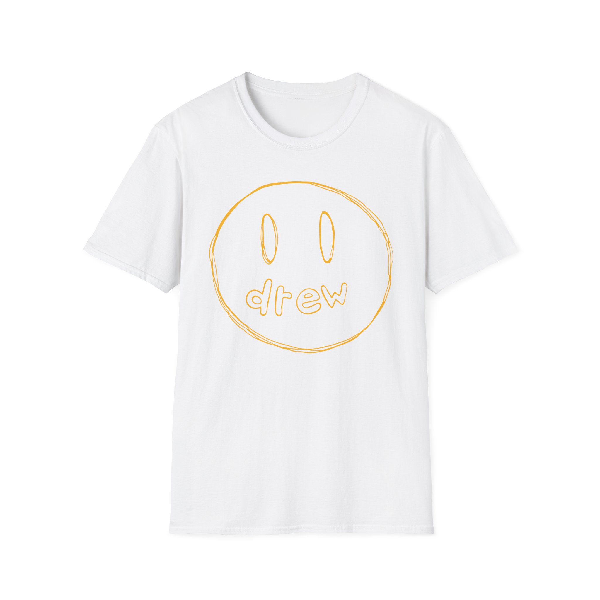 Drew Sketch Mascot Unisex Softstyle T-Shirt