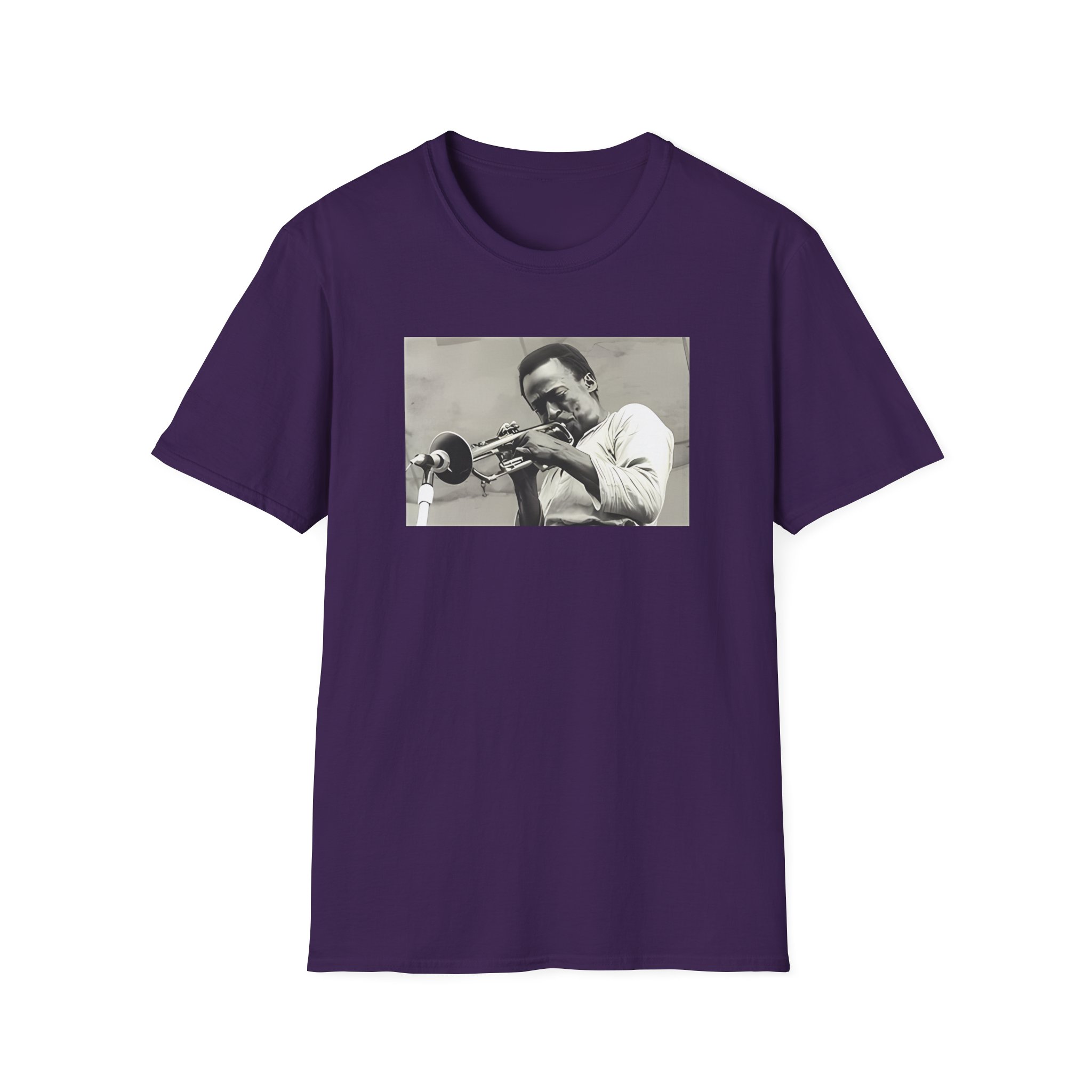 Miles Davis Central Park 1970 Unisex Softstyle T-Shirt