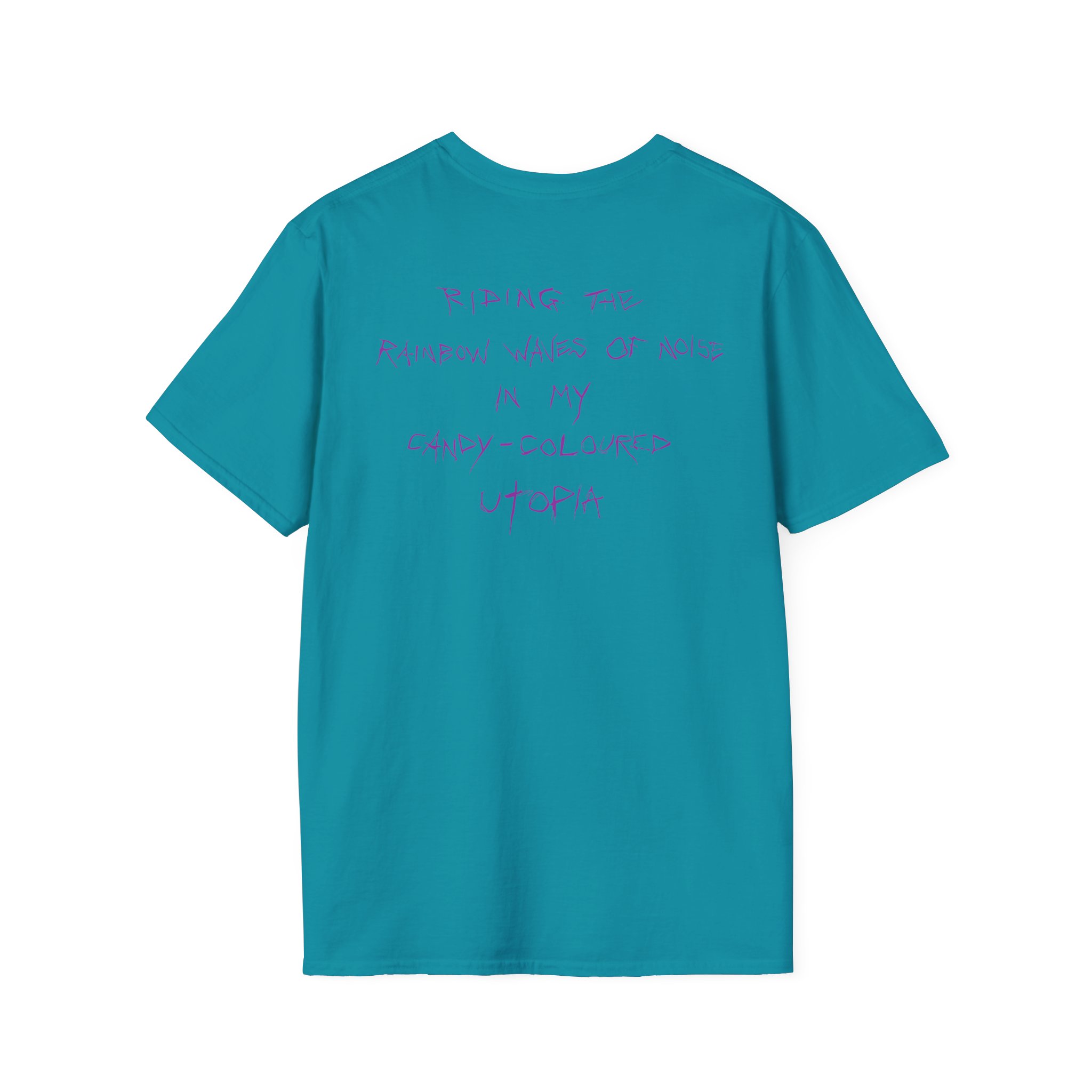 Napalm Death Riding the Rainbow Unisex Softstyle T-Shirt