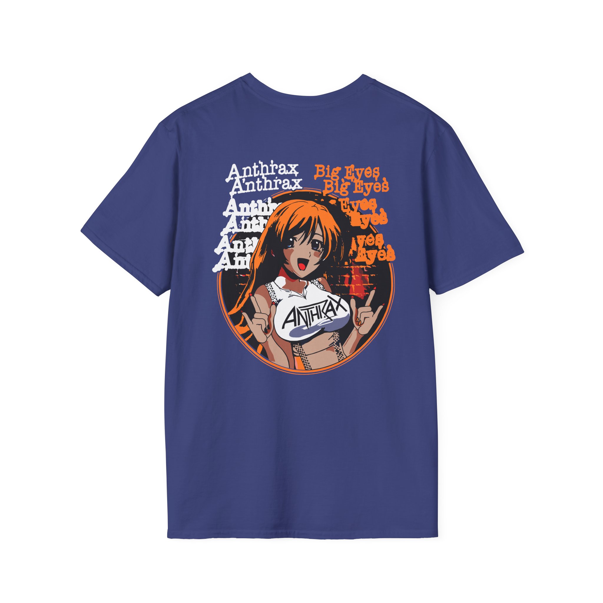 Anthrax Big Eyes Unisex Softstyle T-Shirt