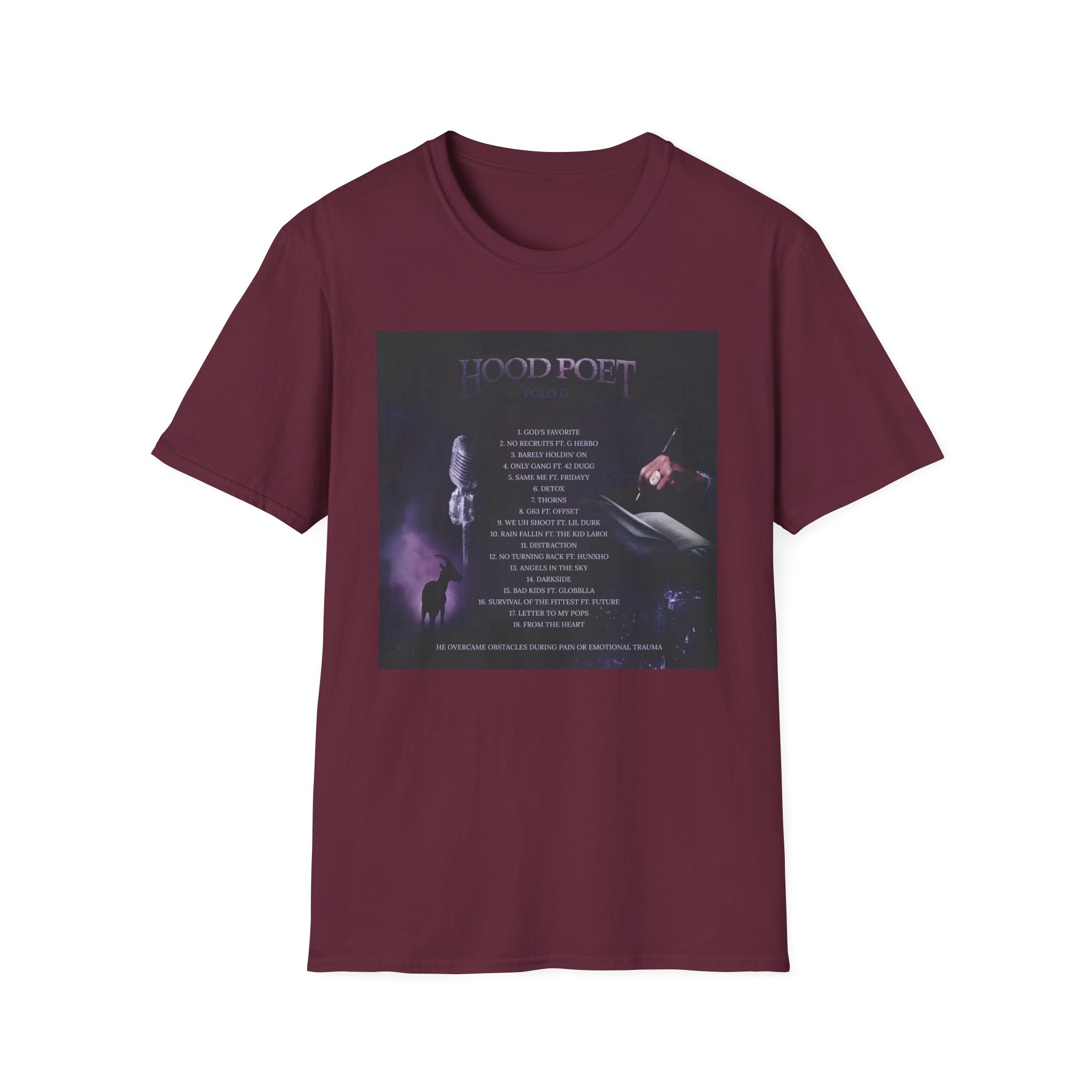 Polo G Hood Poet Unisex Softstyle T-Shirt