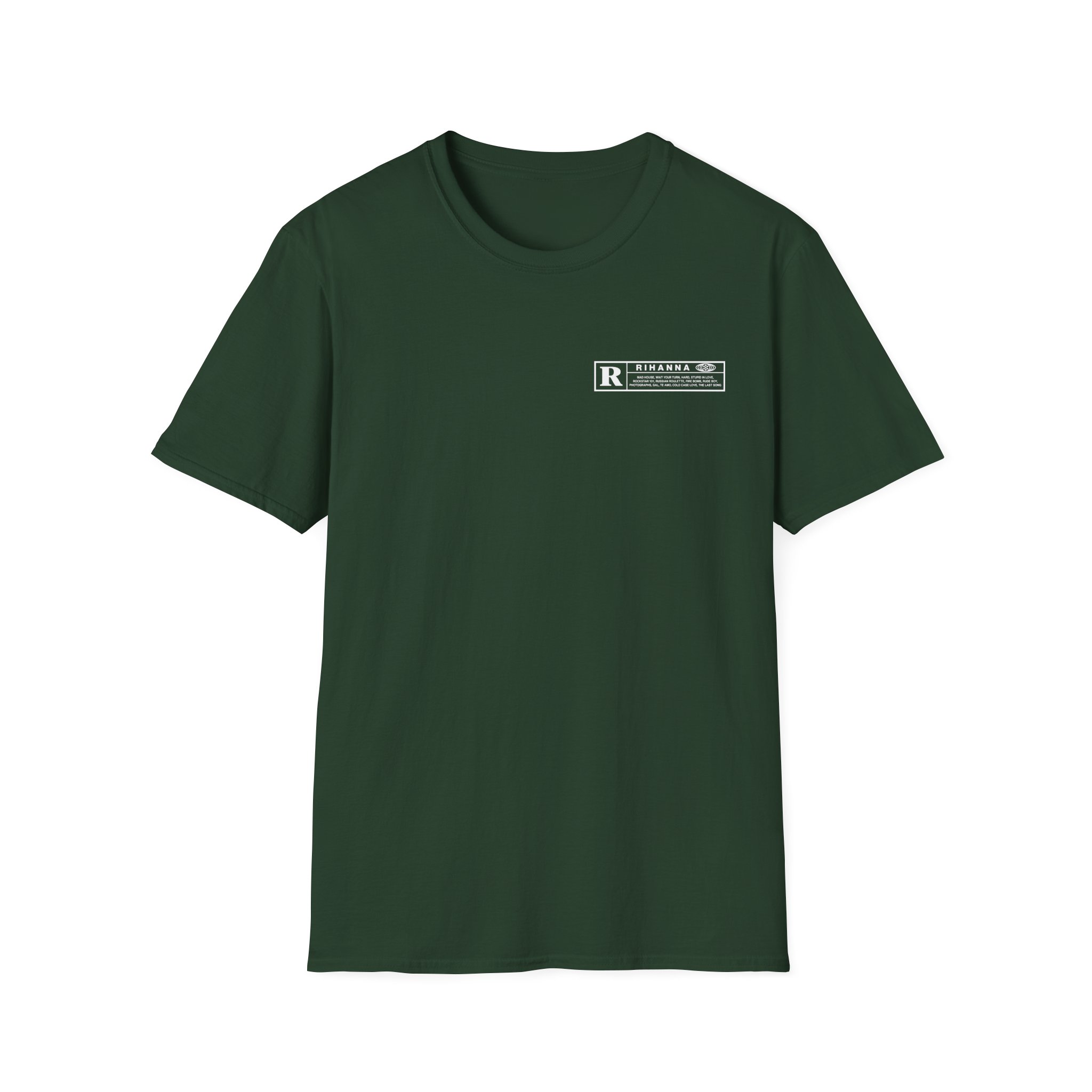Rihanna Rated R Unisex Softstyle T-Shirt,