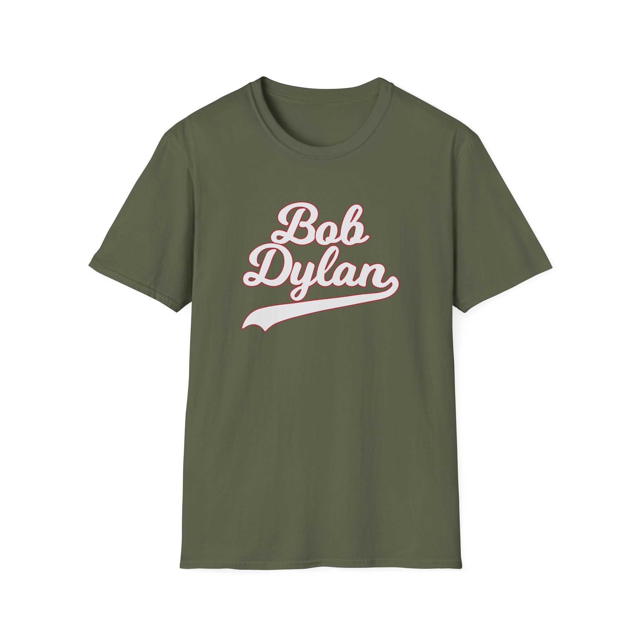 Bob Dylan Varsity Logo Unisex Softstyle T-Shirt