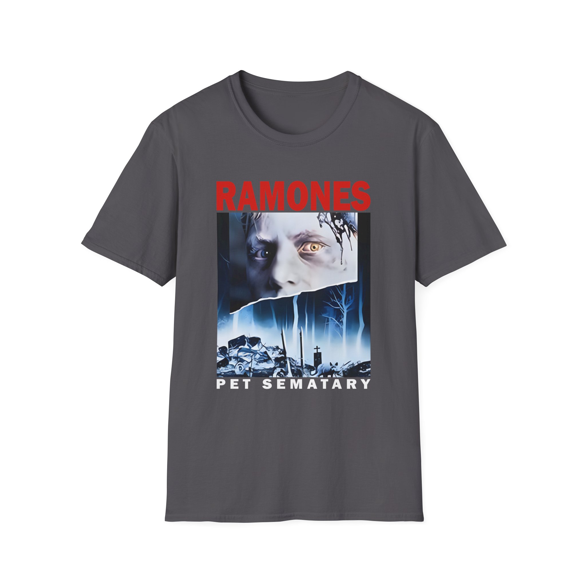 Ramones Pet Sematary T Shirt Unisex Softstyle T-Shirt