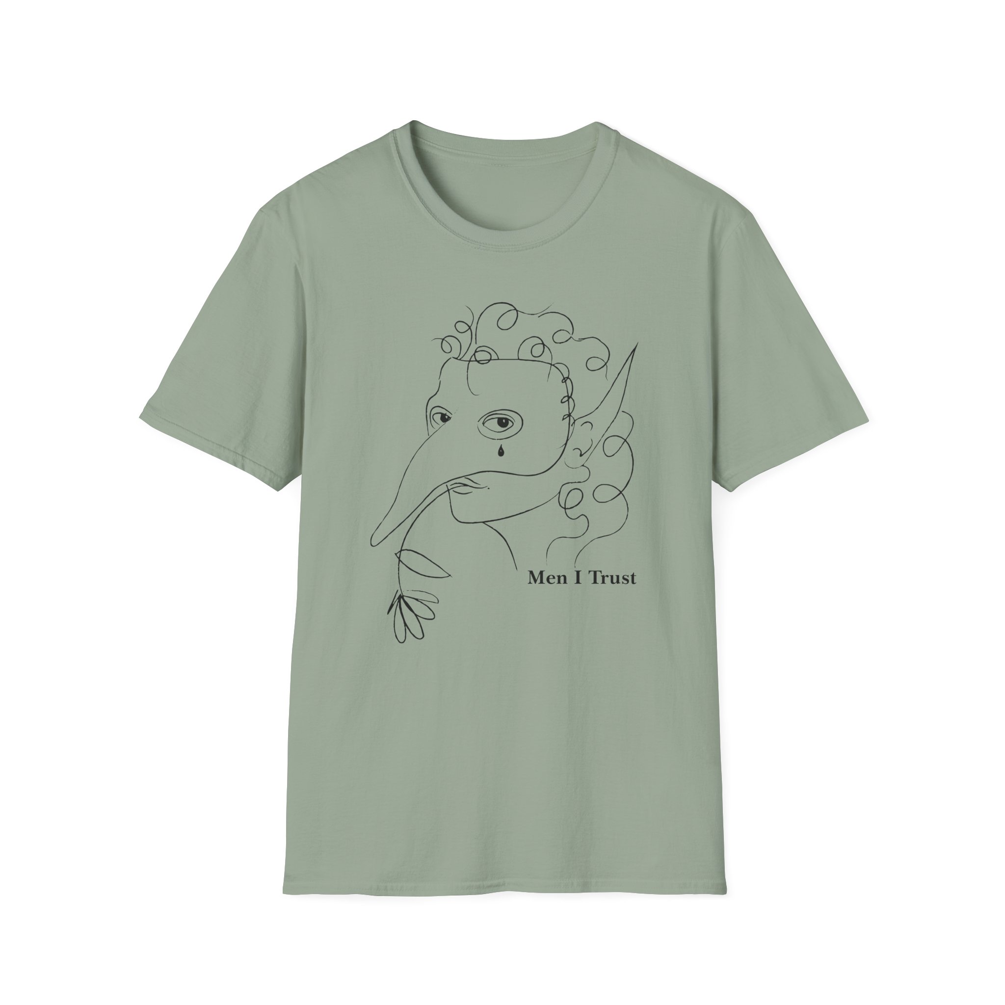 Men I Trust Mask Unisex Softstyle T-Shirt