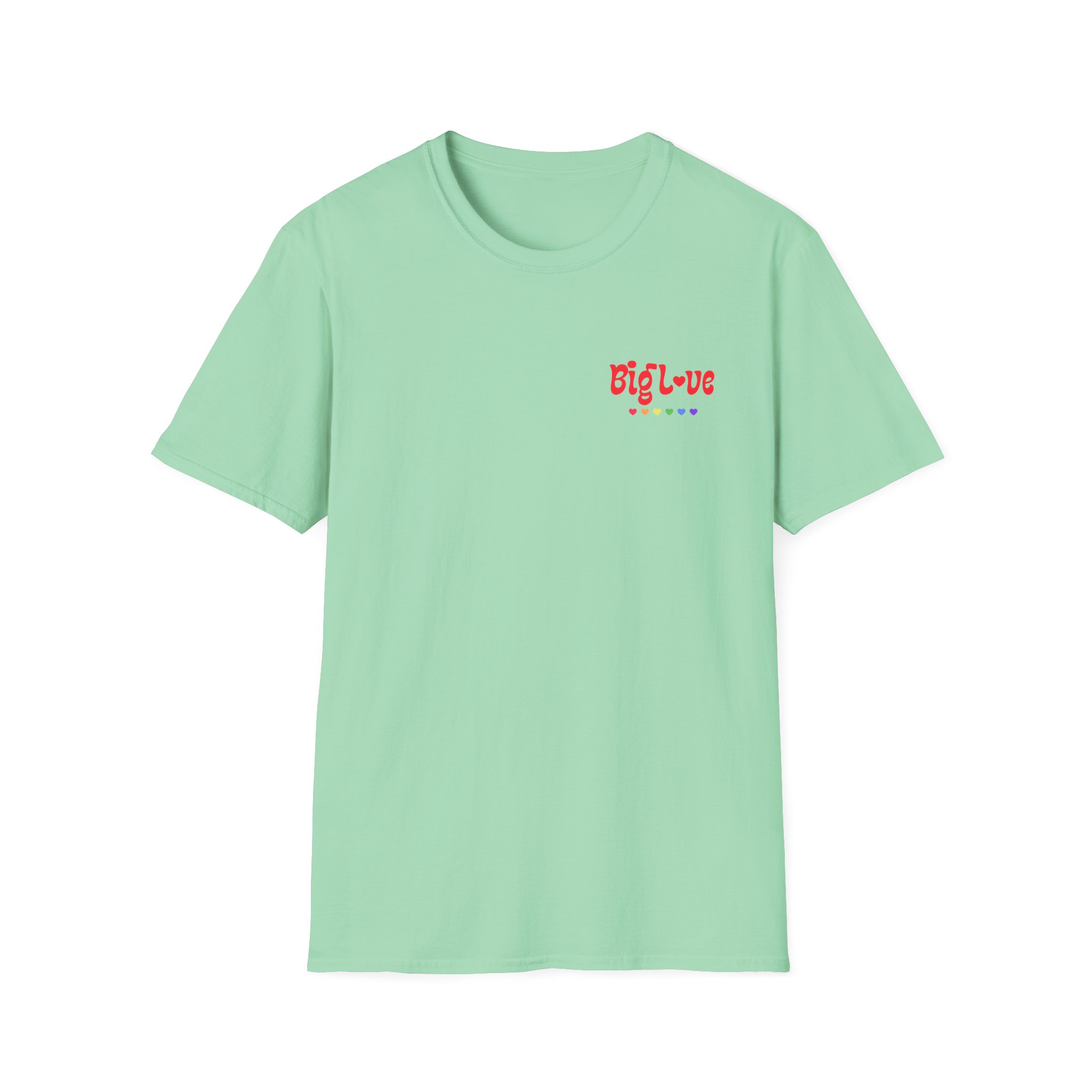 Erin Caldwell Pride BIG LOVE Unisex Softstyle T-Shirt