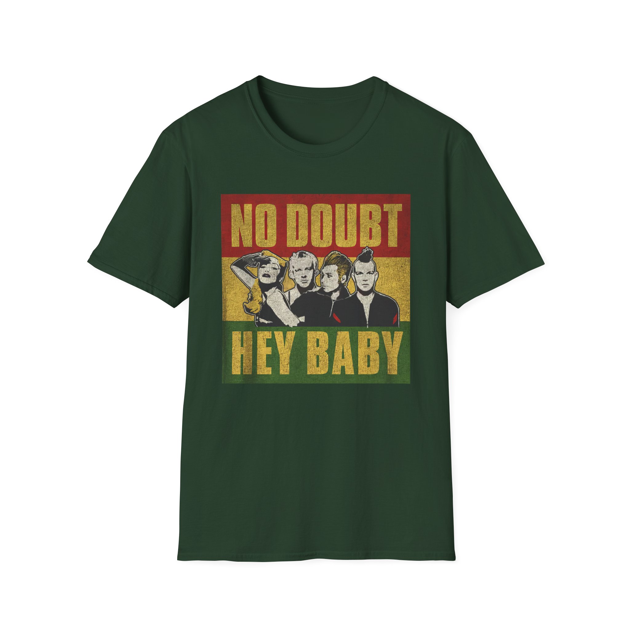 No Doubt Rasta Photo Unisex Softstyle T-Shirt