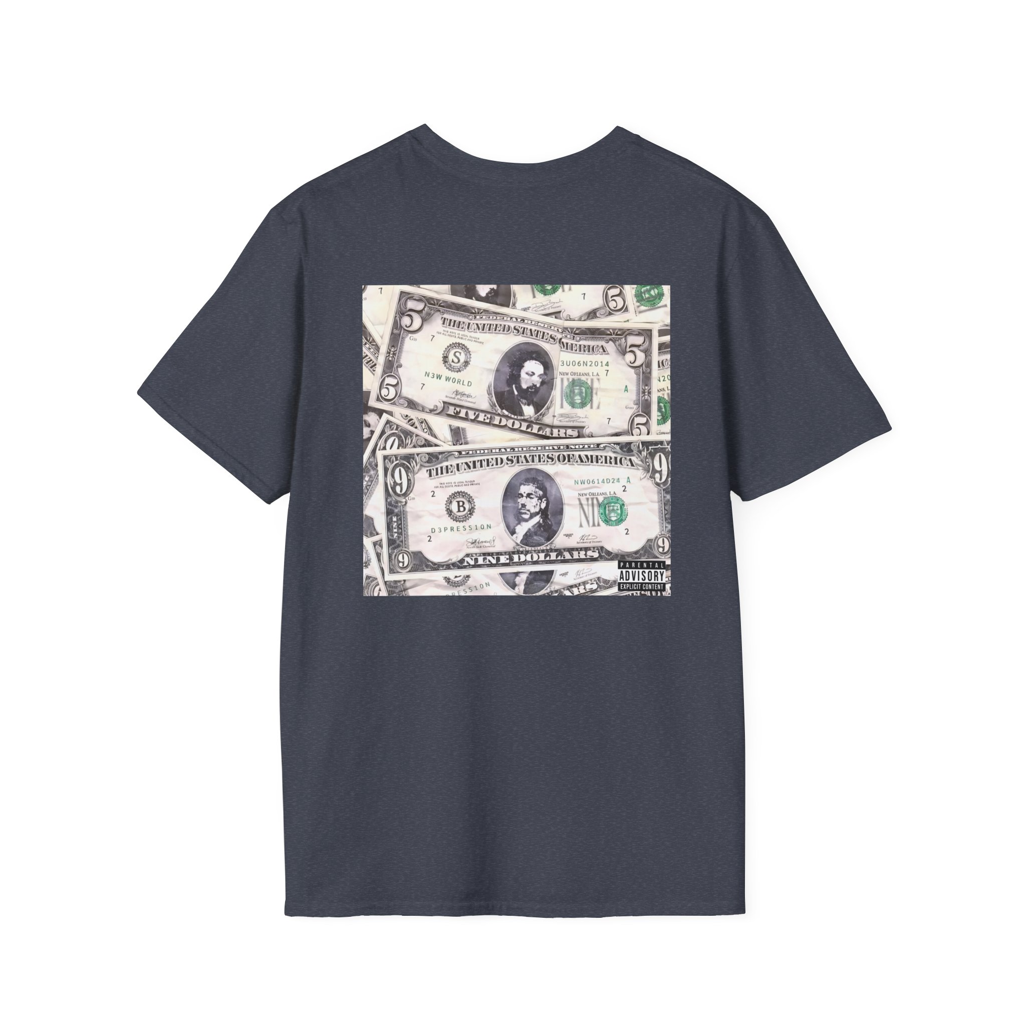 Suicide Boys World Depression Album Cover 2 Unisex Softstyle T-Shirt