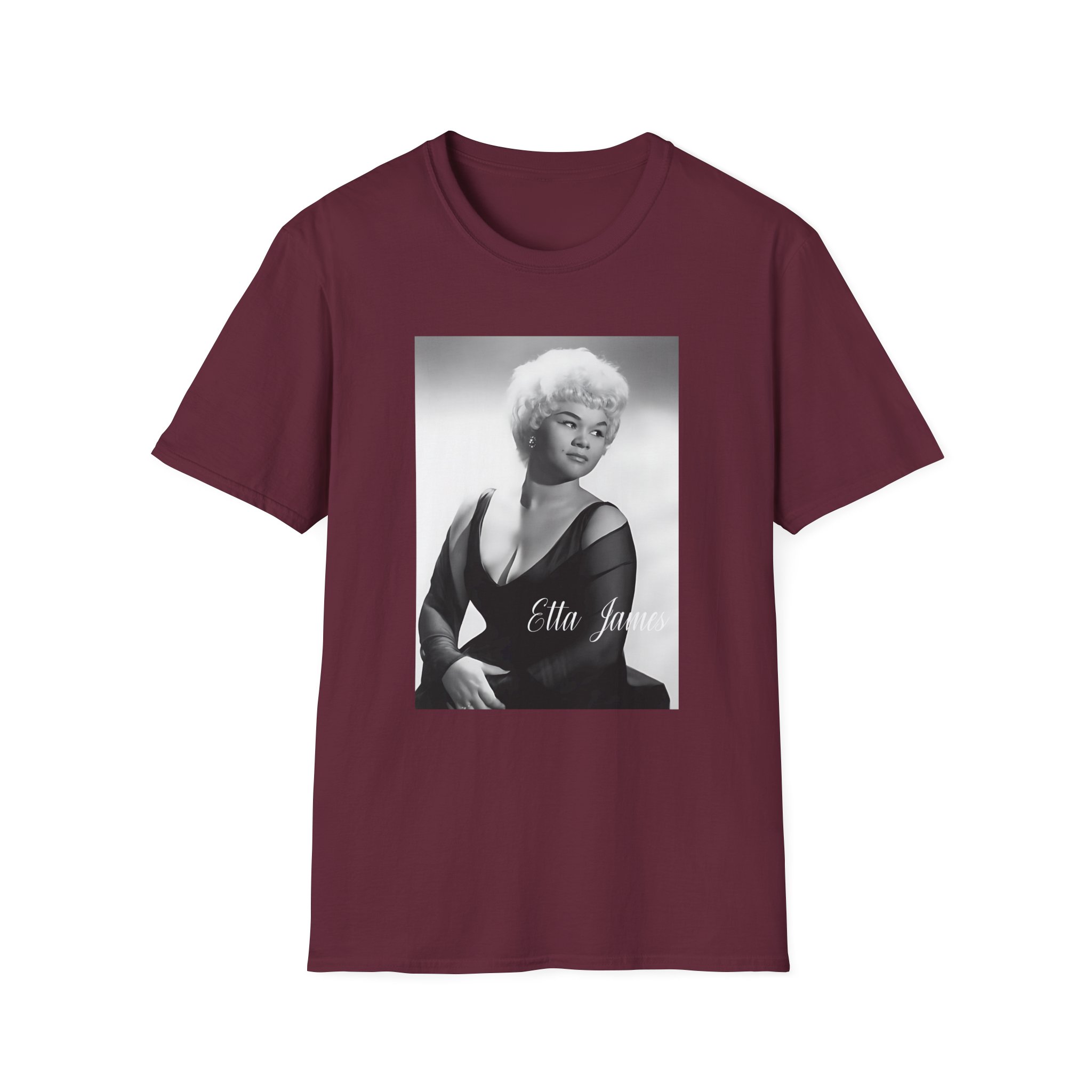 Etta James Portrait Unisex Softstyle T-Shirt