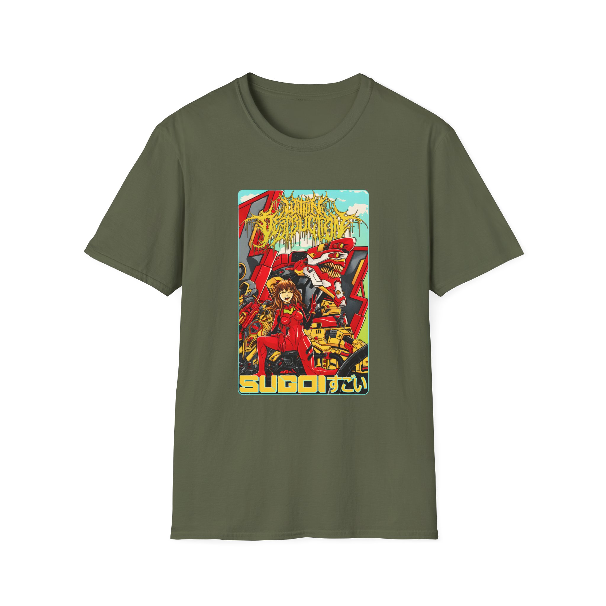 Within Destruction Asuka unisex softstyle t-shirt