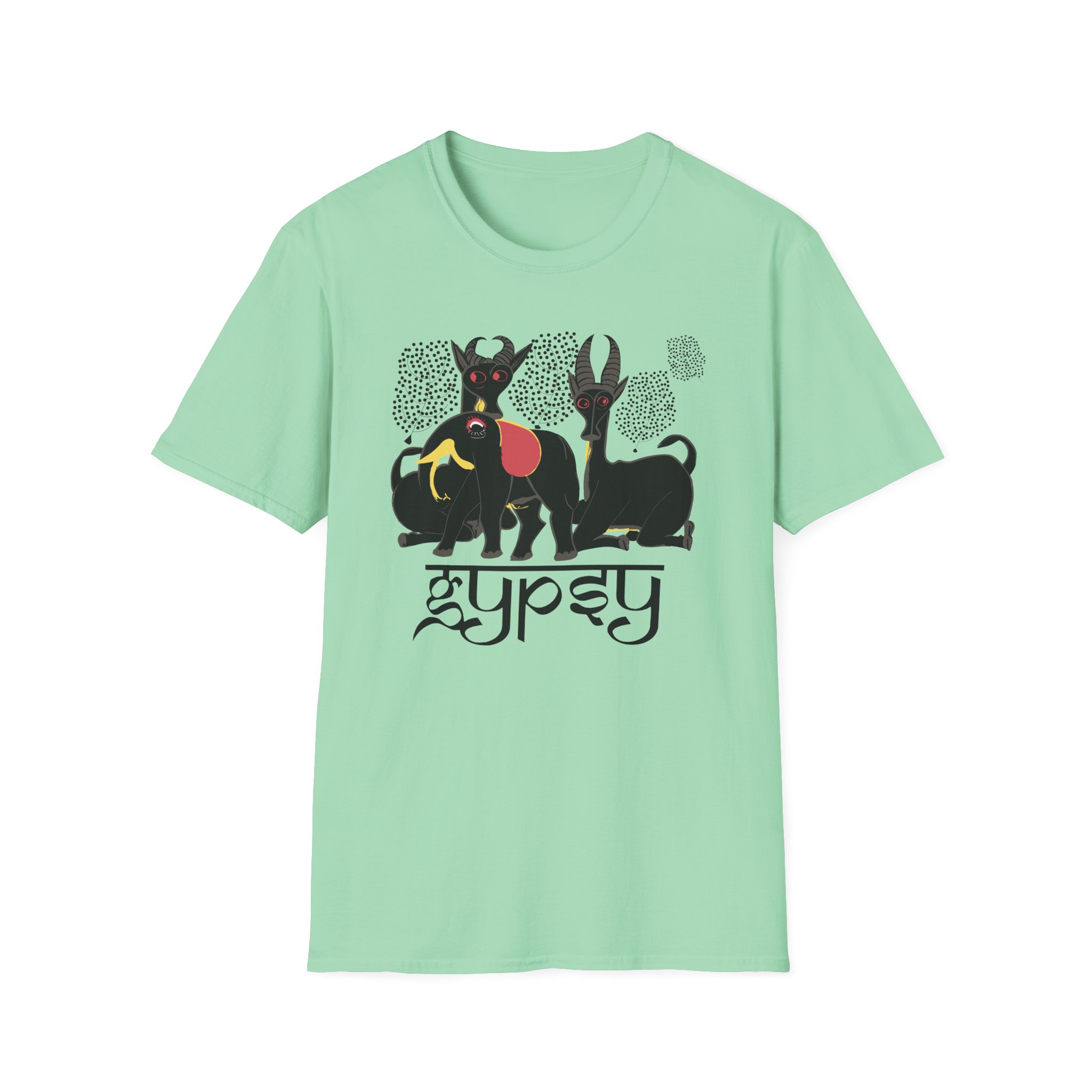Gypsy Music For Animals Unisex Softstyle T-Shirt