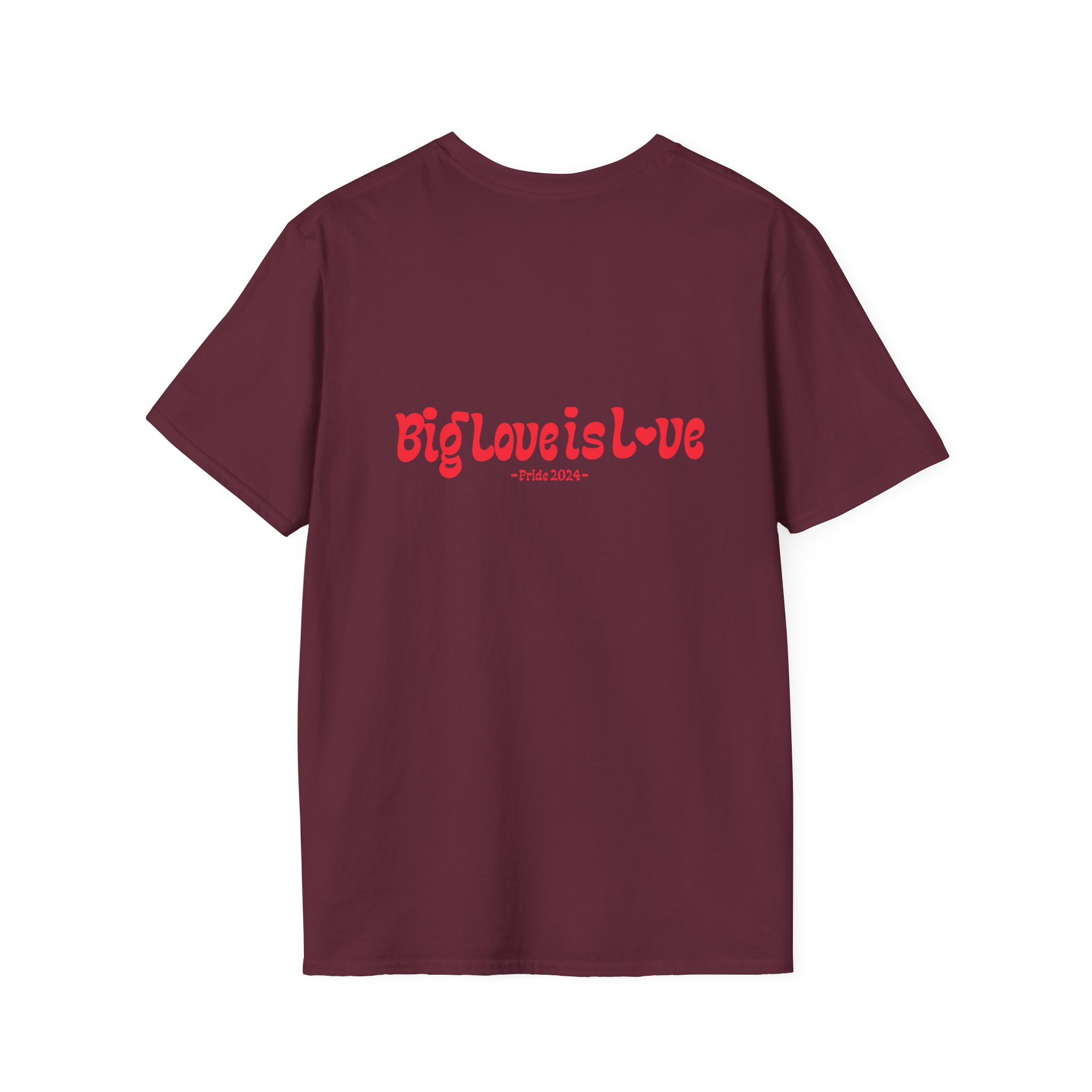 Erin Caldwell Pride BIG LOVE Unisex Softstyle T-Shirt