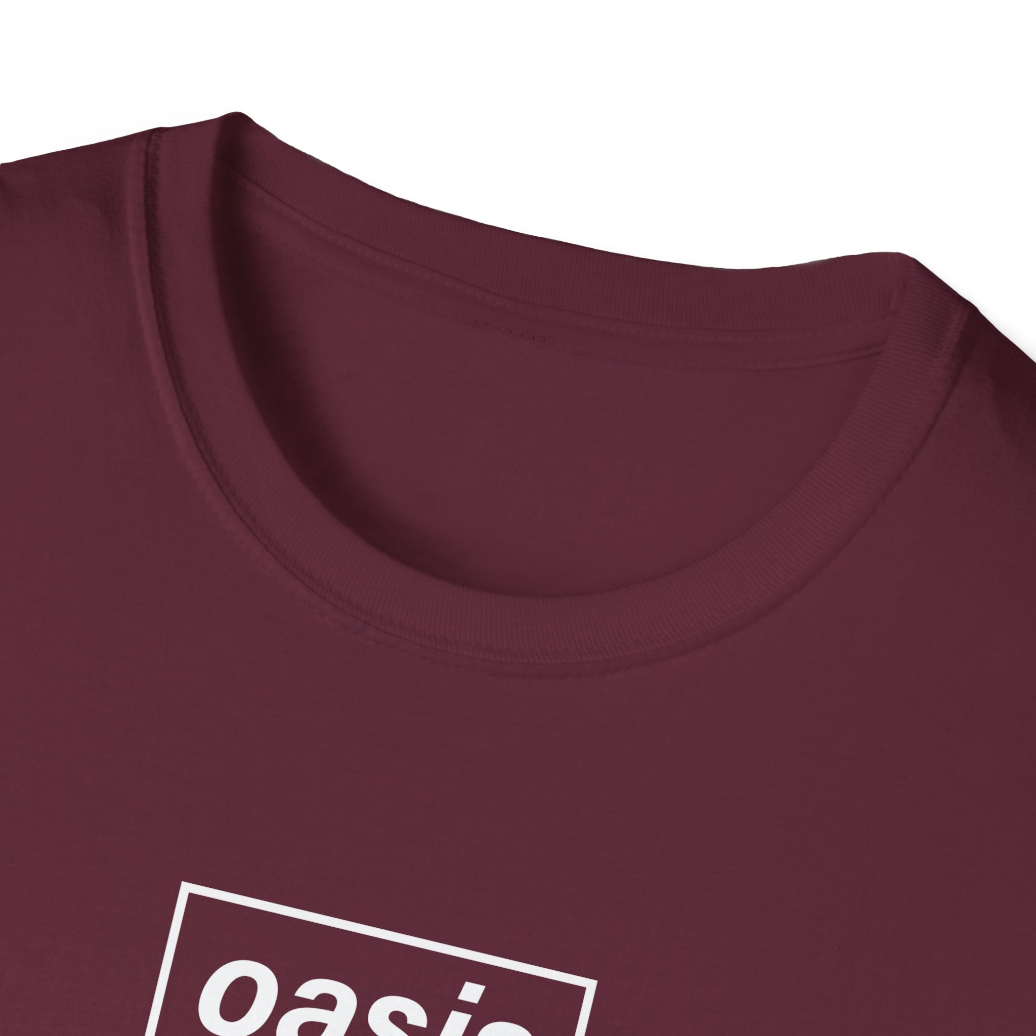 Oasis Definitely Maybe Tracklist Unisex Softstyle T-Shirt