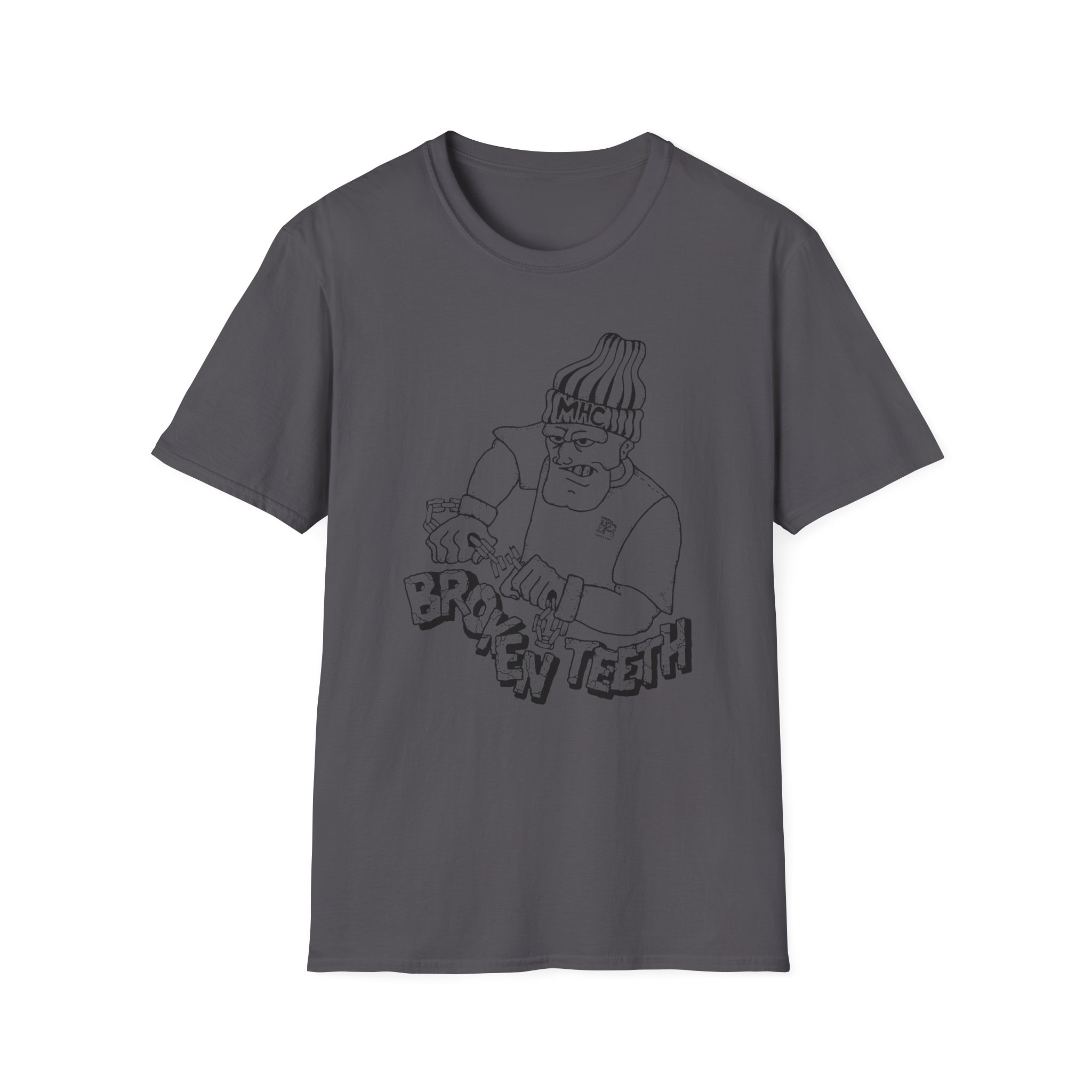 Broken Teeth Unisex Softstyle T-Shirt