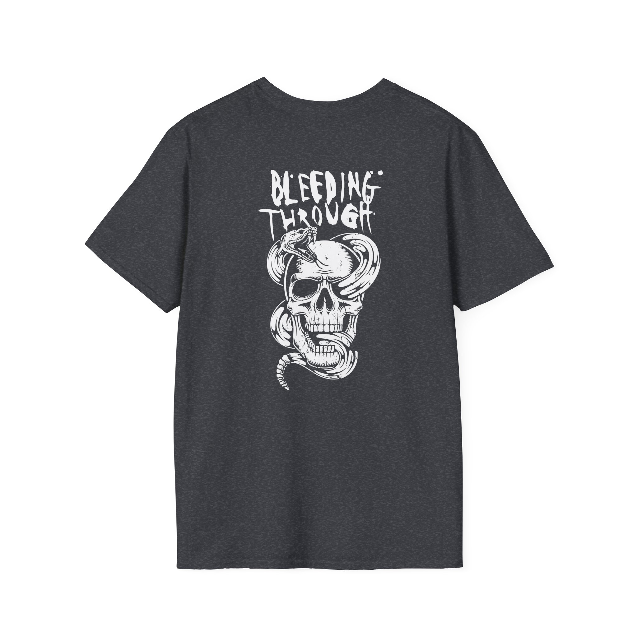Bleeding Through SNAKE Unisex Softstyle T-Shirt