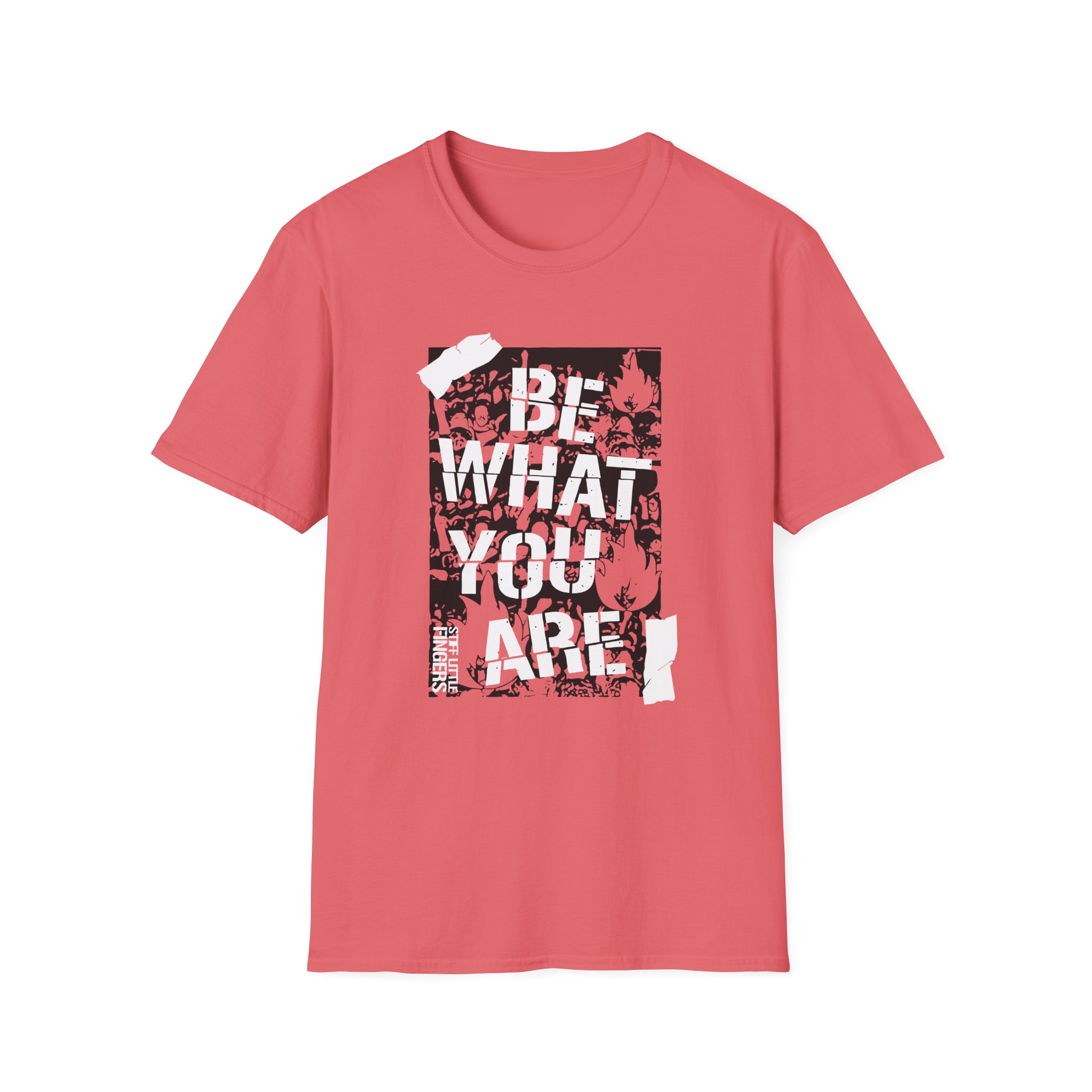 Stiff Little Fingers Be What You Are Unisex Softstyle T-Shirt