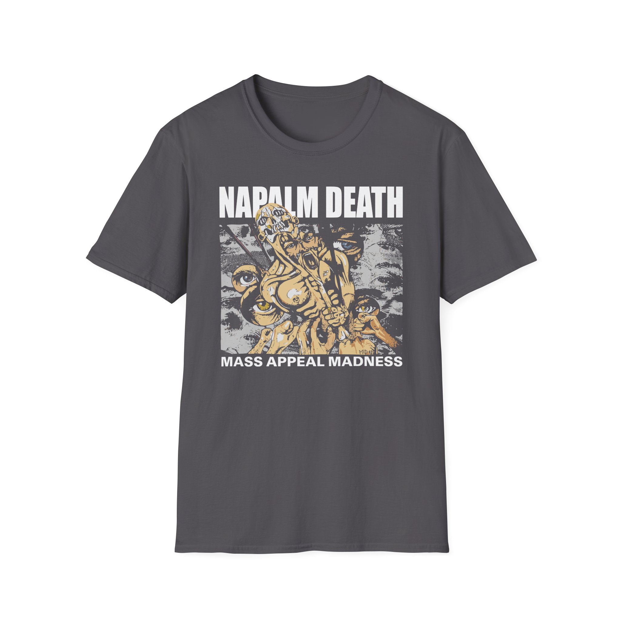 Napalm Death Mass Appeal Madness Unisex Softstyle T-Shirt
