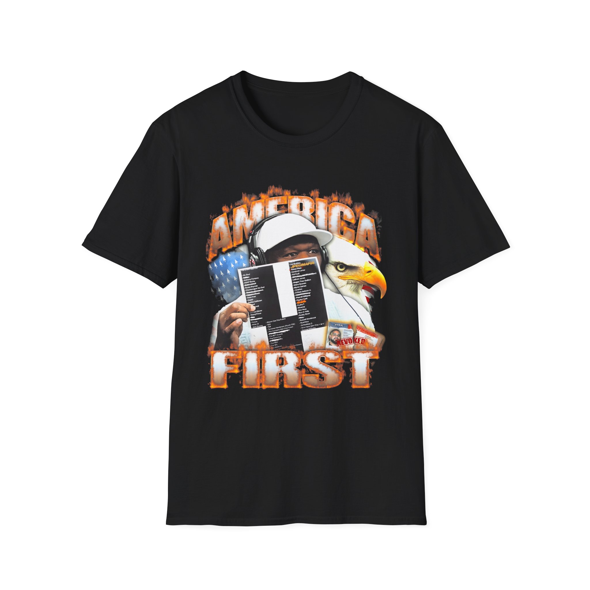 Jpegmafia America First Unisex Softstyle T-Shirt