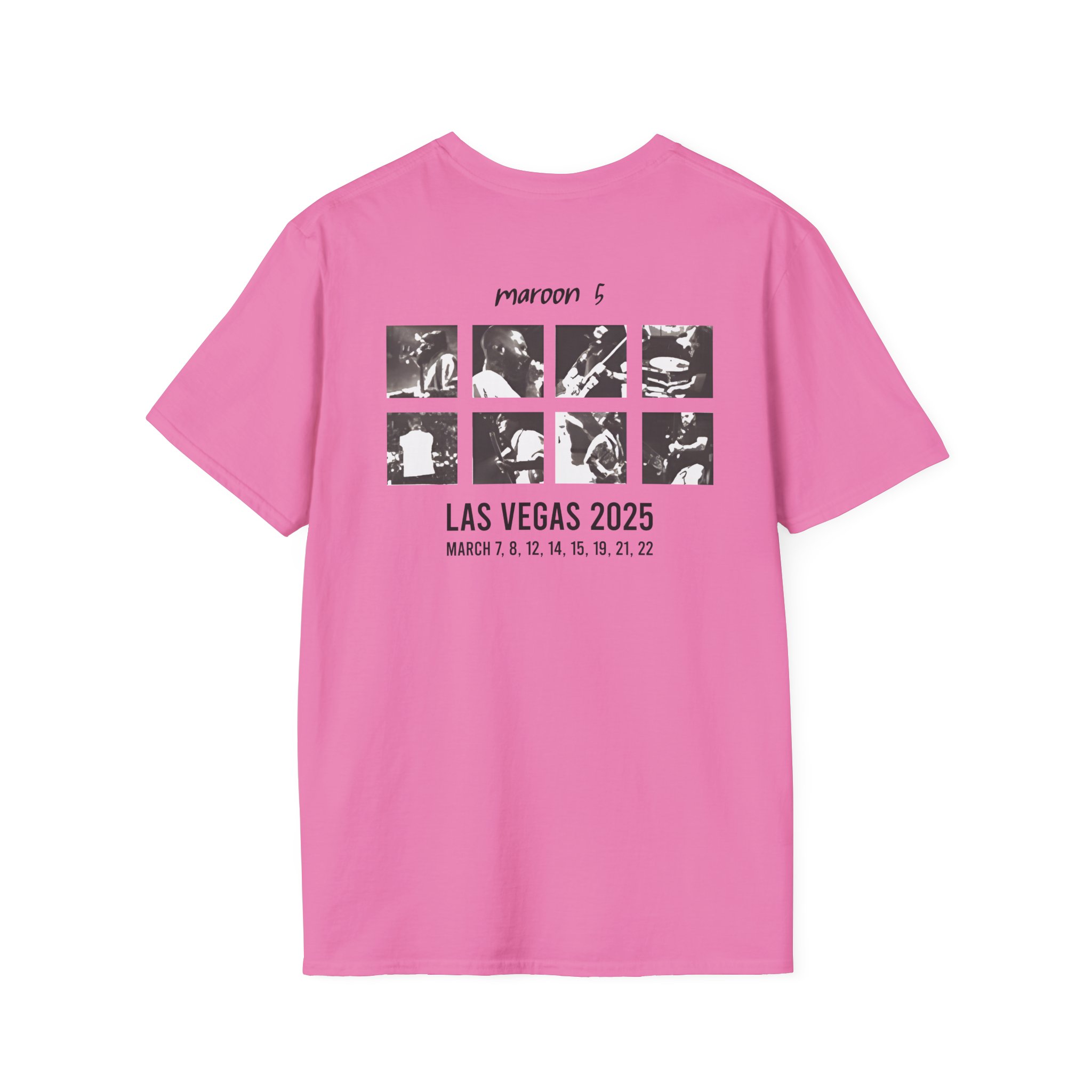 Adam Levine M5LV 2025 Grid Unisex Softstyle T-Shirt