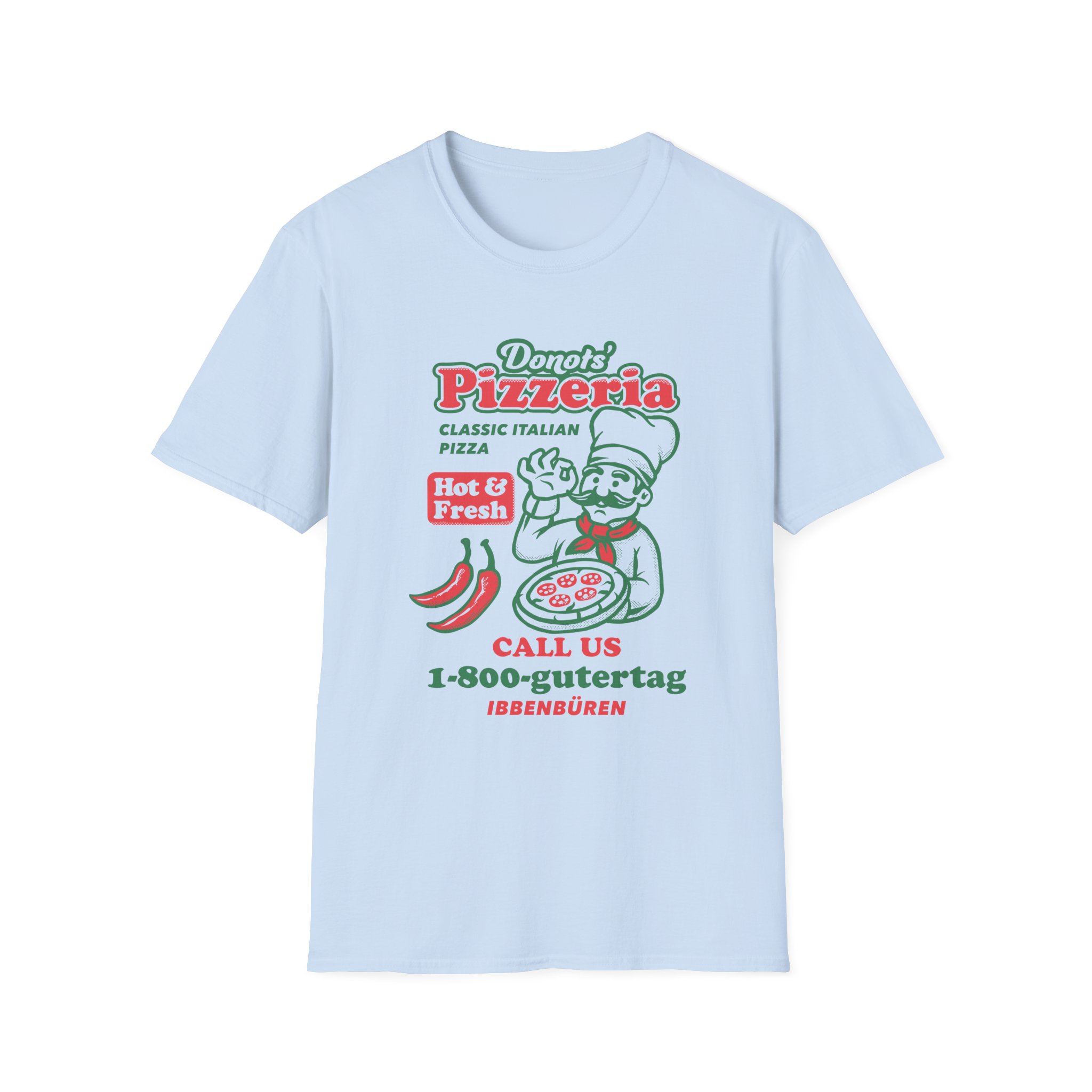 Donots Pizzeria Unisex Softstyle T-Shirt