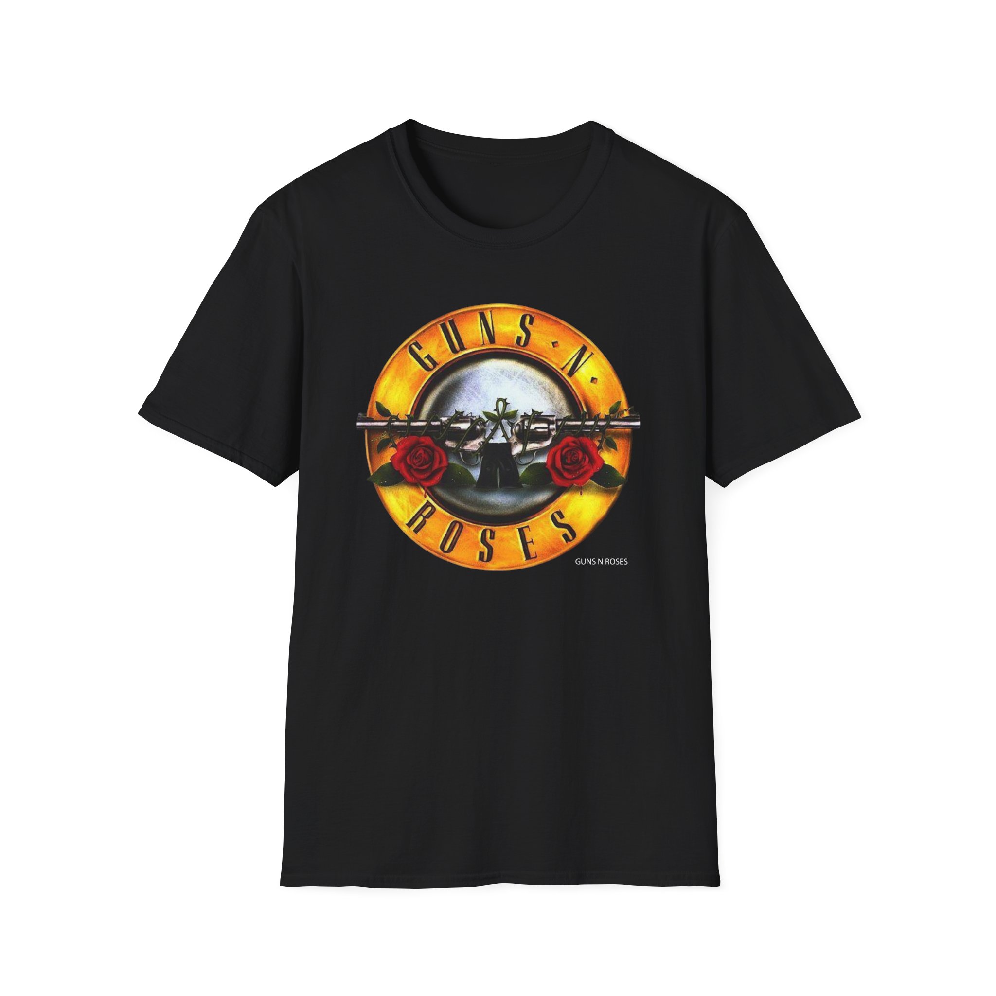 Quarterjade 1988 Guns N Roses Appetite for Destruction Australian Tour Unisex Softstyle T-Shirt