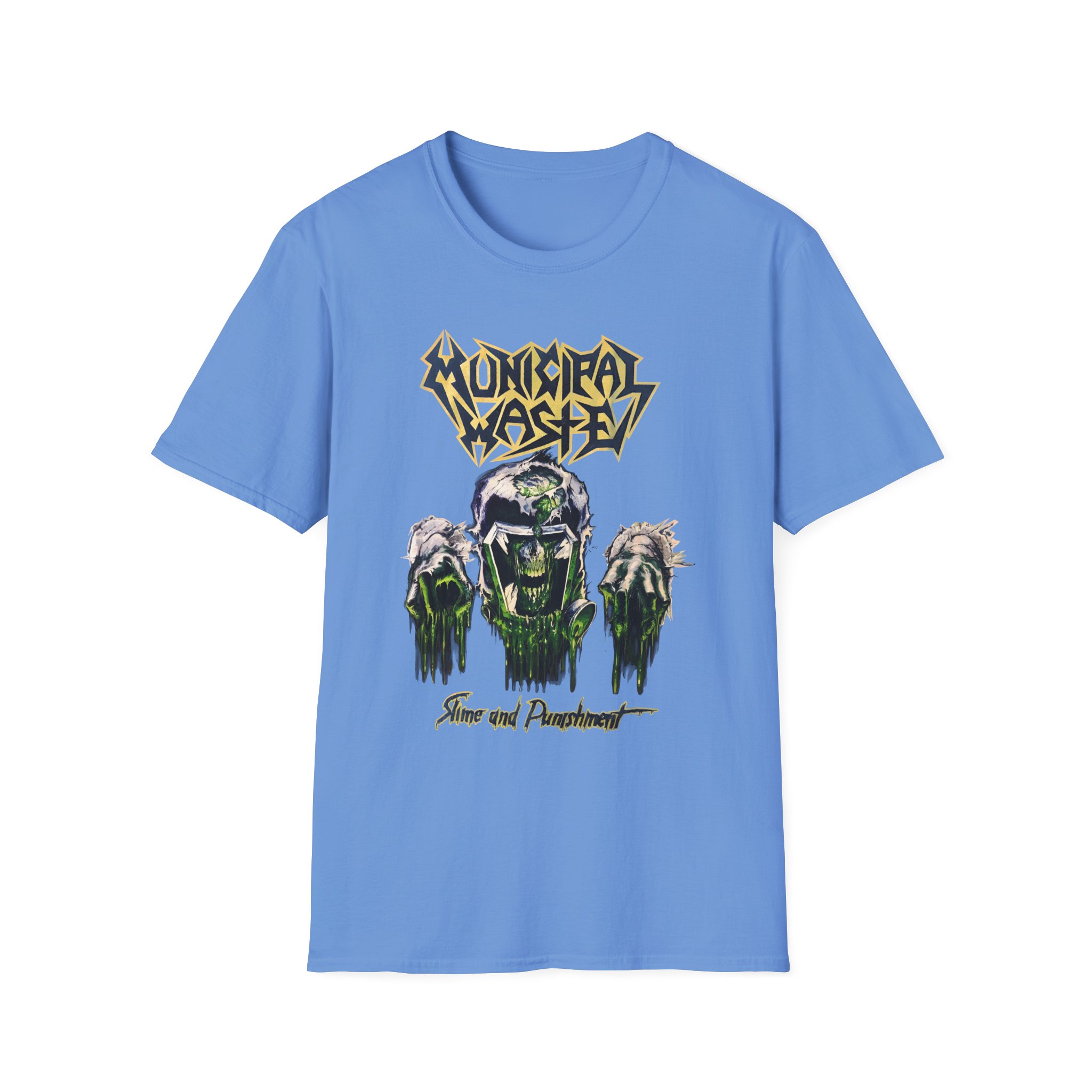 Municipal Waste Slime and Punishment Unisex Softstyle T-Shirt