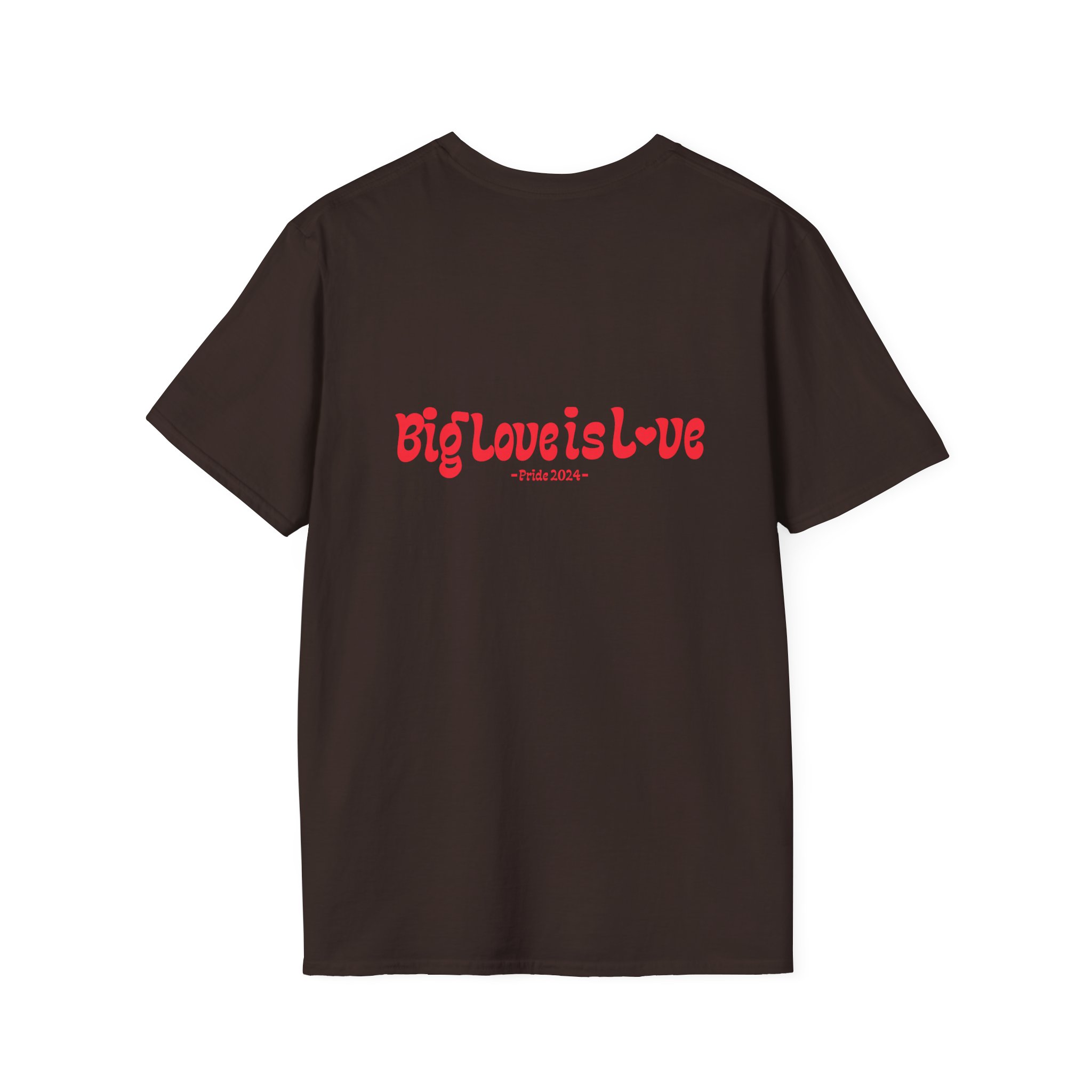 Erin Caldwell Pride BIG LOVE Unisex Softstyle T-Shirt
