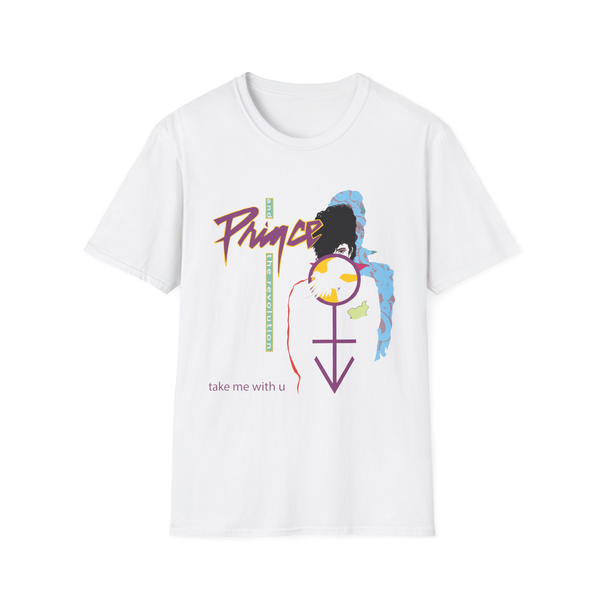 Prince Take Me With U Unisex Softstyle T-Shirt