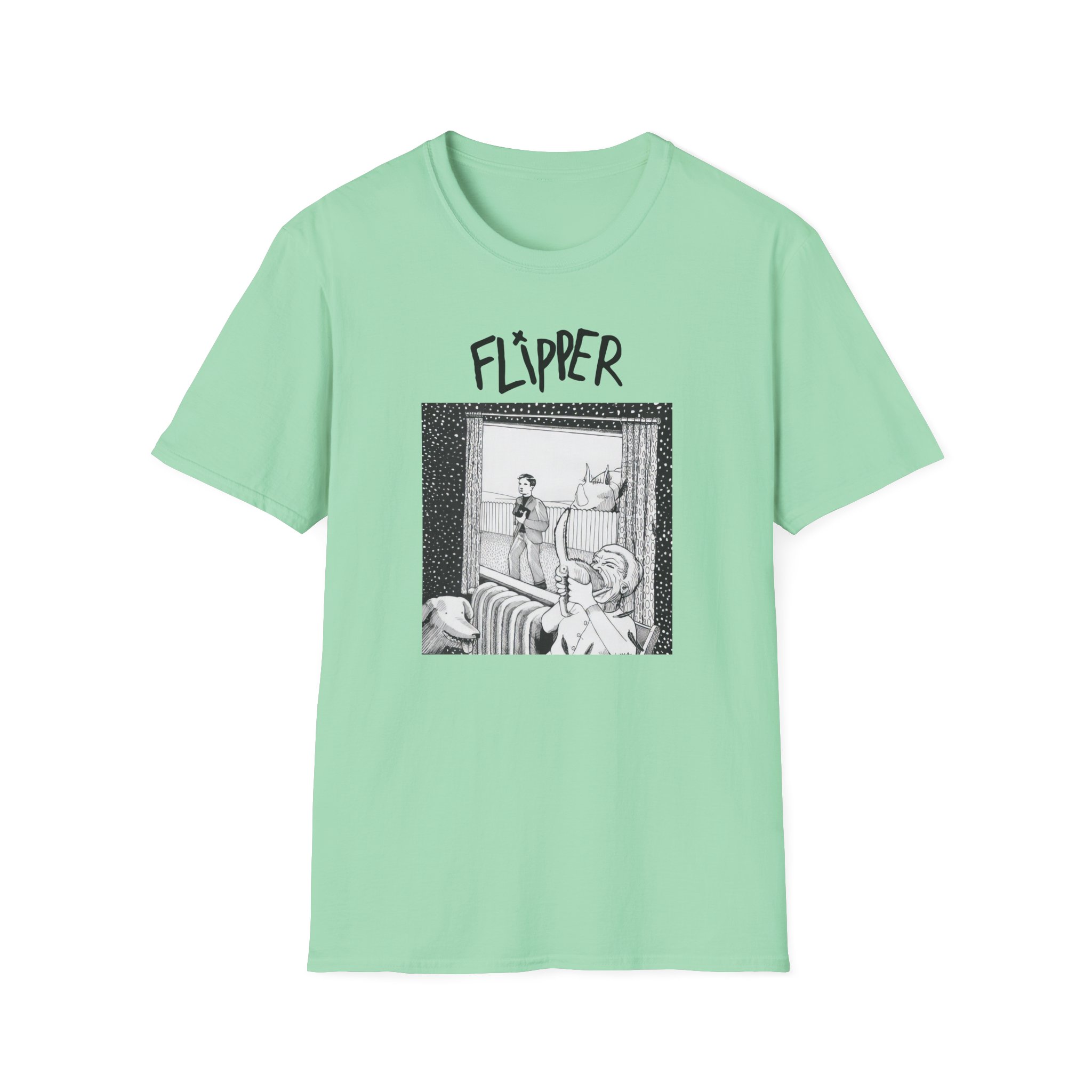 Flipper Unisex Softstyle T-Shirt