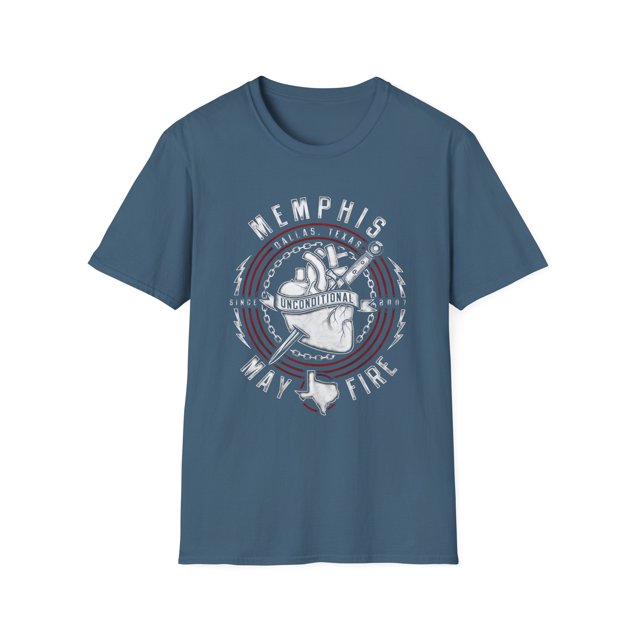 Memphis May Fire Pulse Unisex Softstyle T-Shirt
