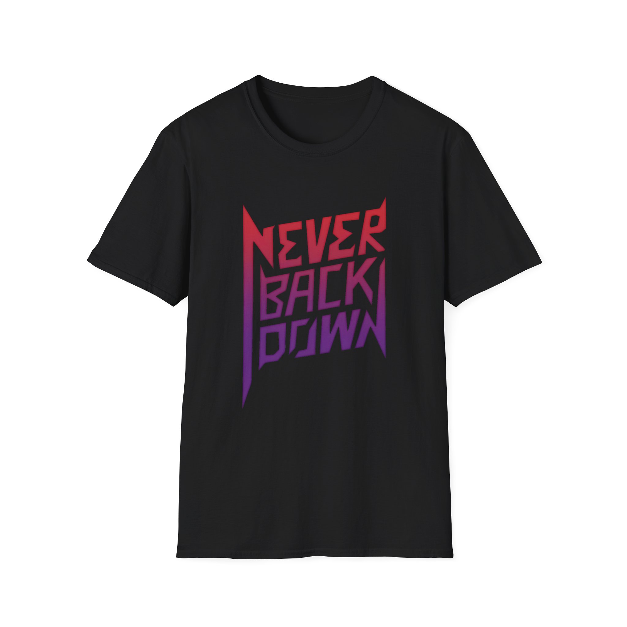 Nick Eh 30 Never Back Down Unisex Softstyle T-Shirt
