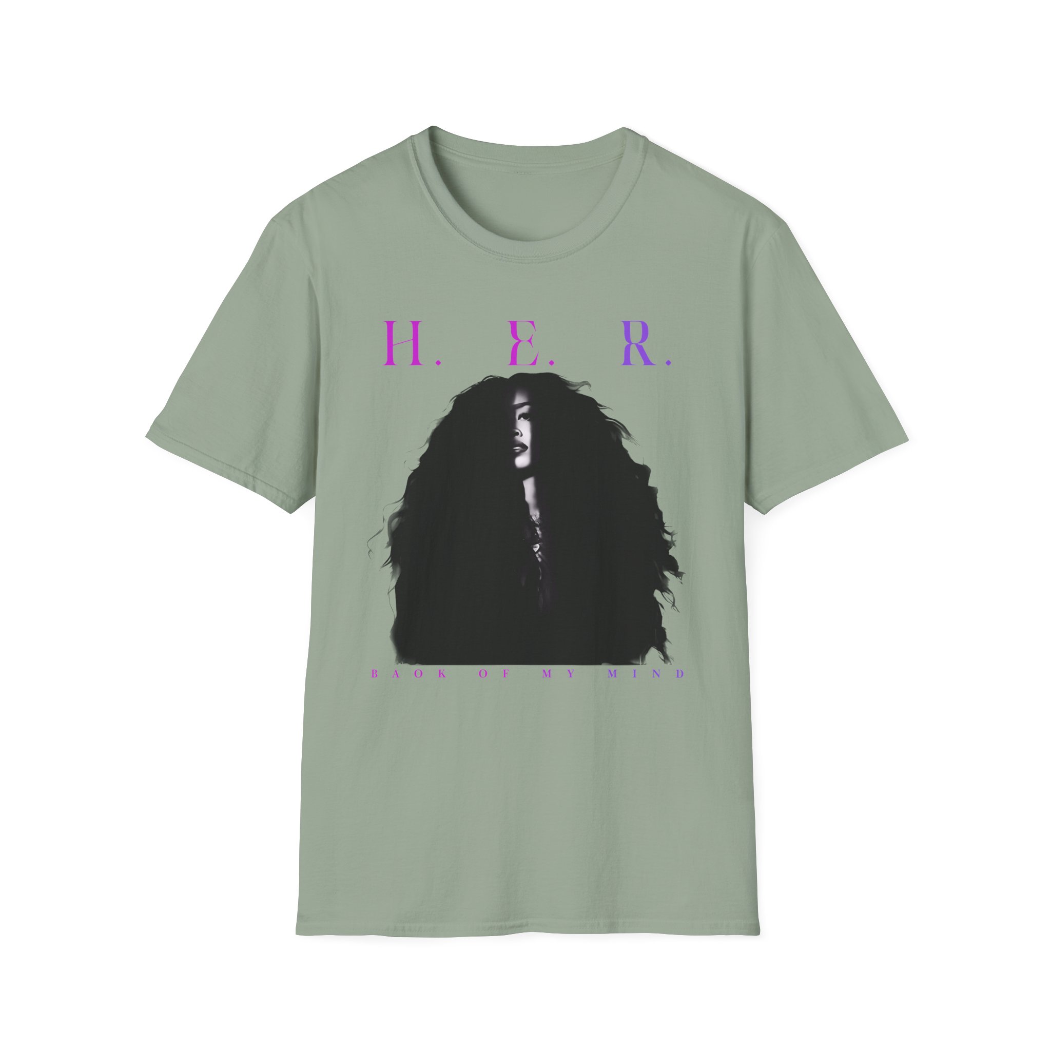 H.E.R. Wavy Hair Unisex Softstyle T-Shirt