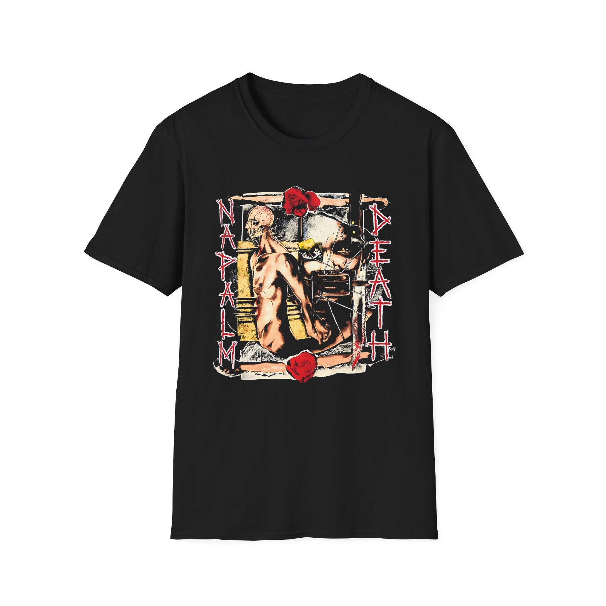 Napalm Death Self Betrayer Unisex Softstyle T-Shirt