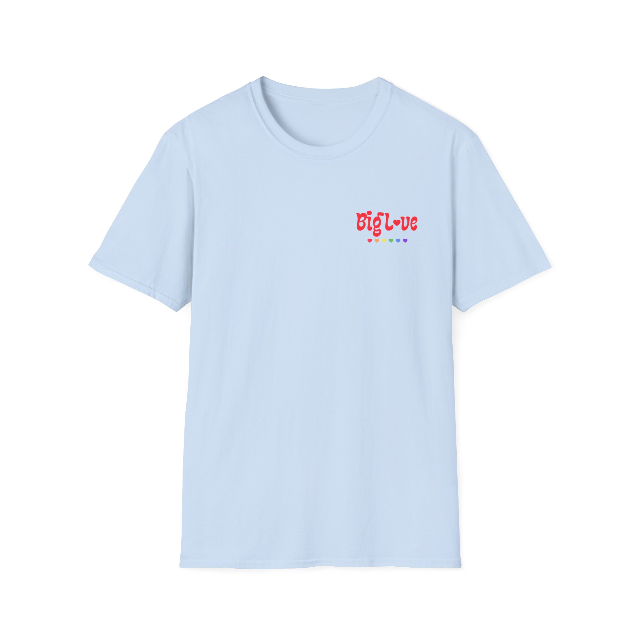 Erin Caldwell Pride BIG LOVE Unisex Softstyle T-Shirt