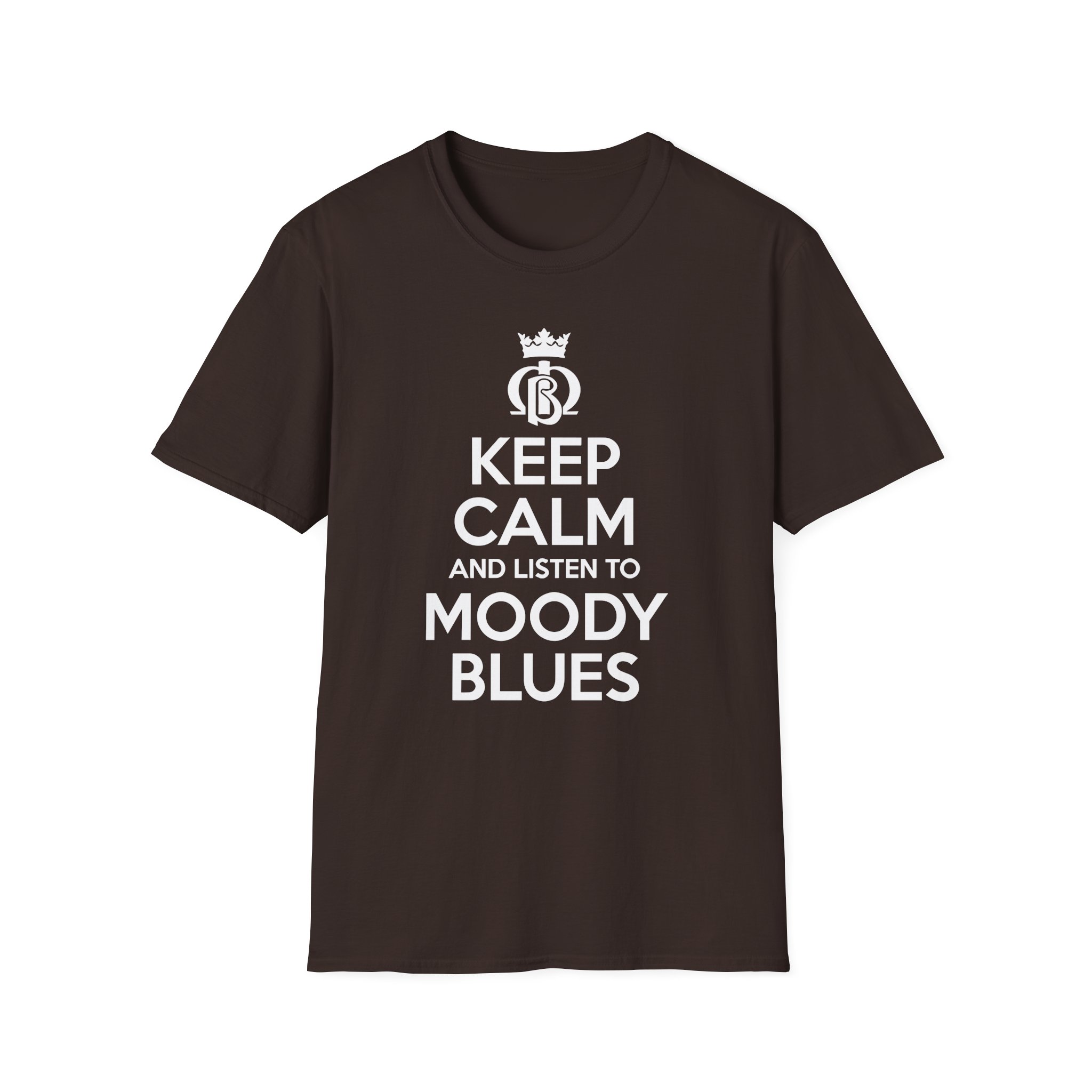 The Moody Blues Keep Calm and Listen Unisex Softstyle T-Shirt