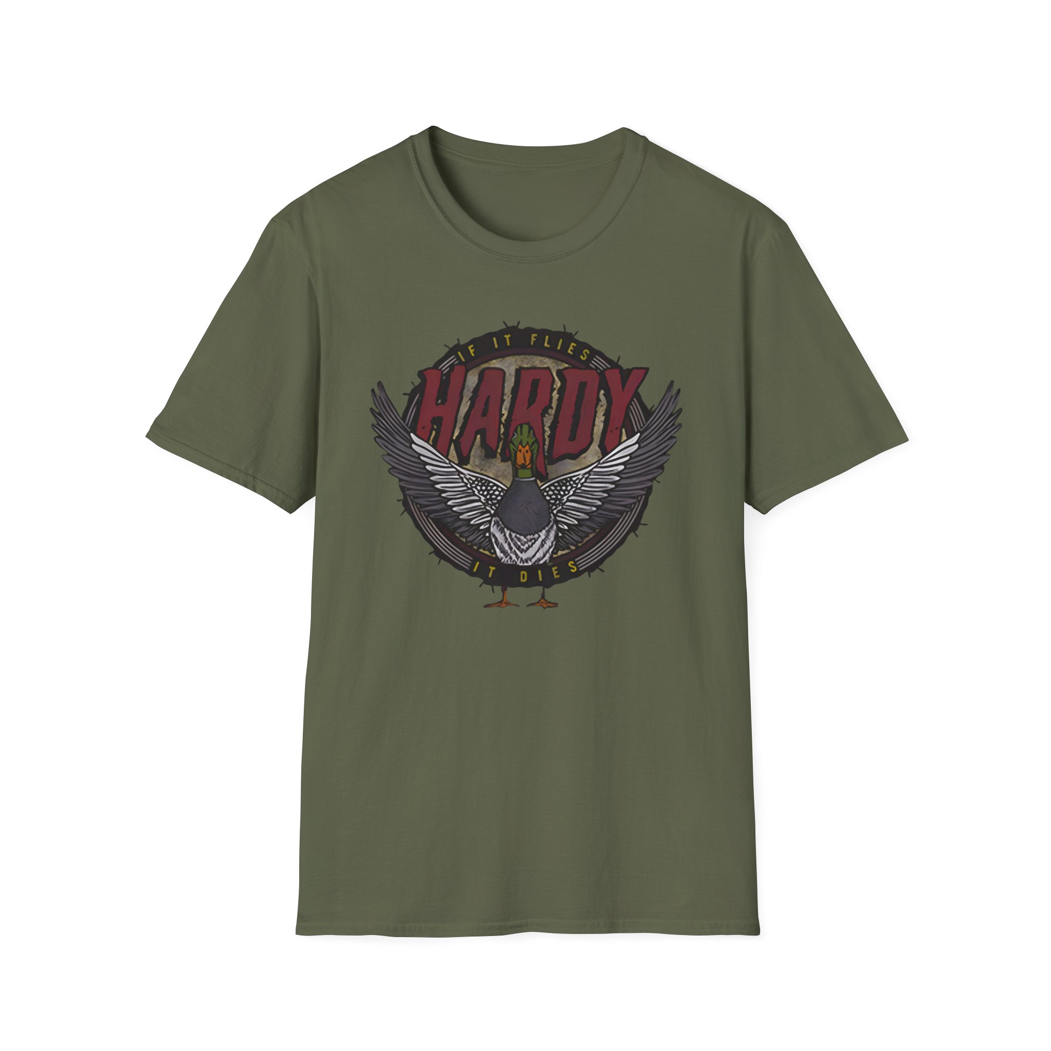 Hardy if It Flies Unisex Softstyle T-Shirt