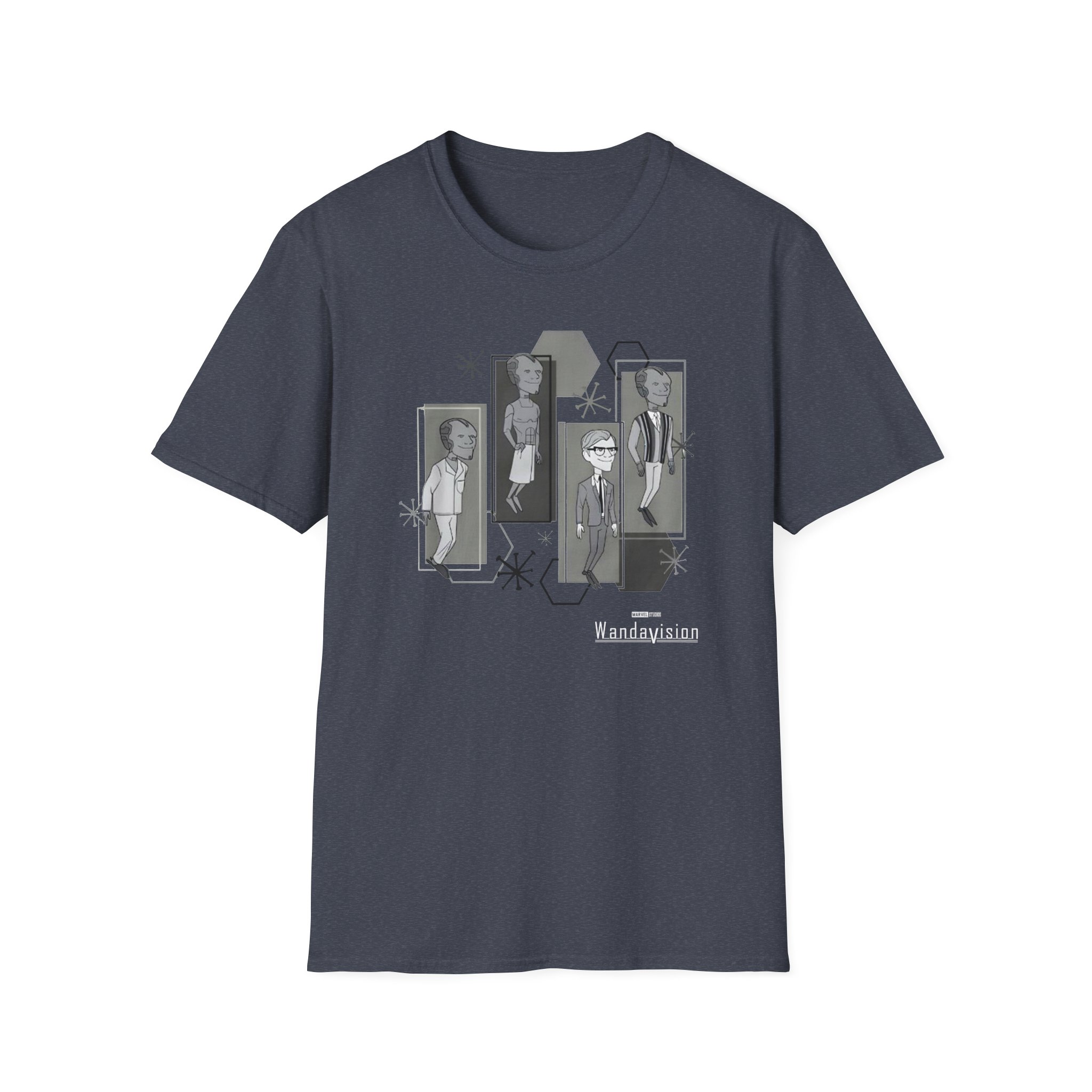Wandavision Wardrobe Changes Unisex Softstyle T-Shirt