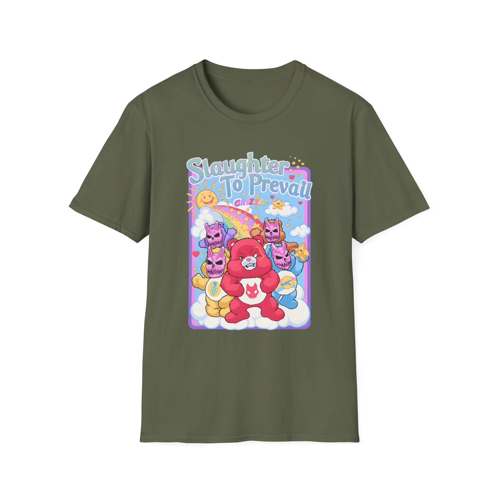 First Blood Slaughter to Prevail Slaughter Bears Unisex Softstyle T-Shirt