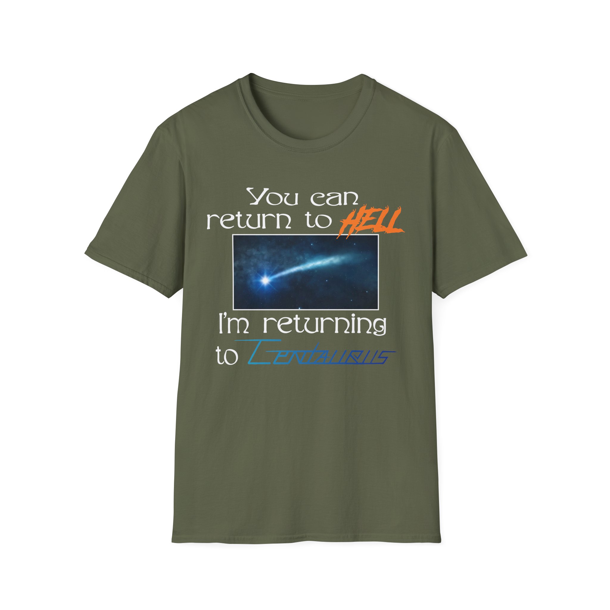Mildlife Return to Hell Unisex Softstyle T-Shirt